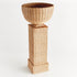 Charleston Rattan Pedestal Tall - View 2