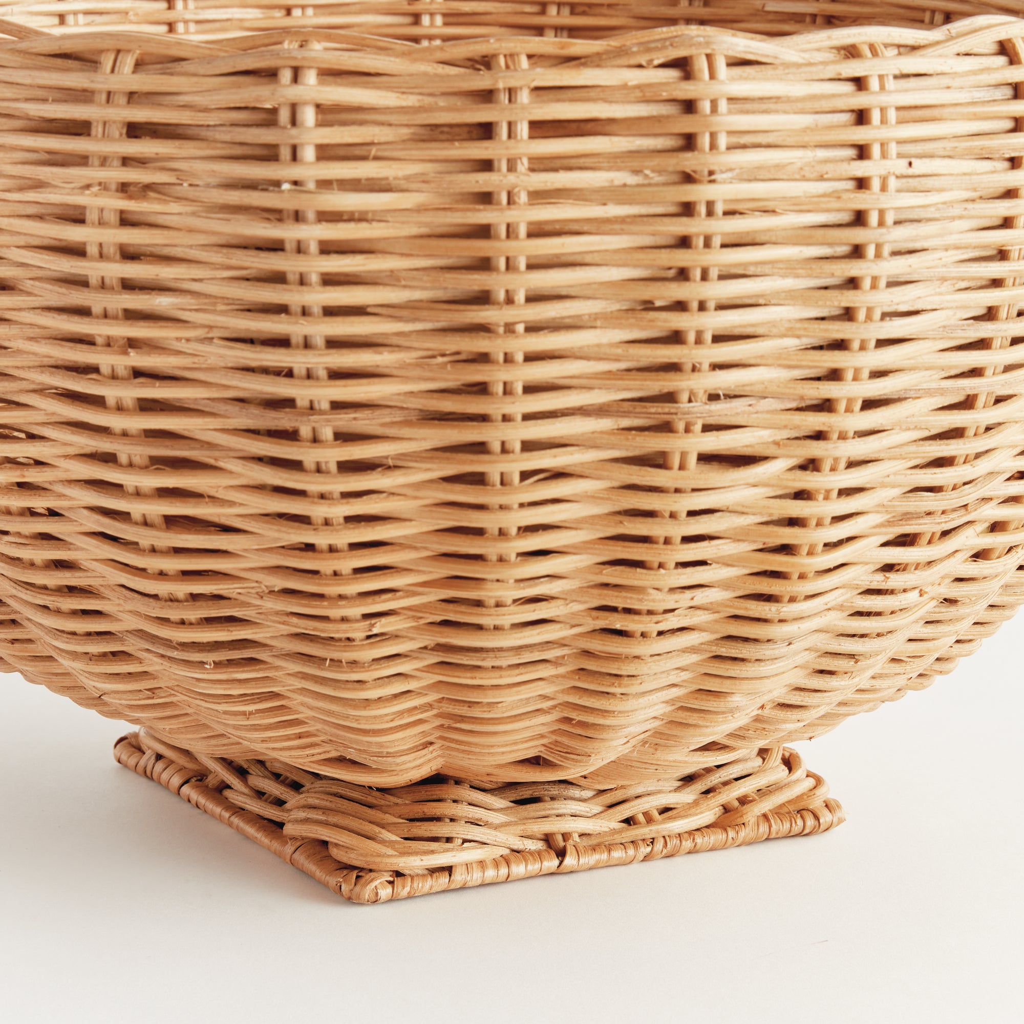 Charleston Rattan Footed Bowl Small - View 2