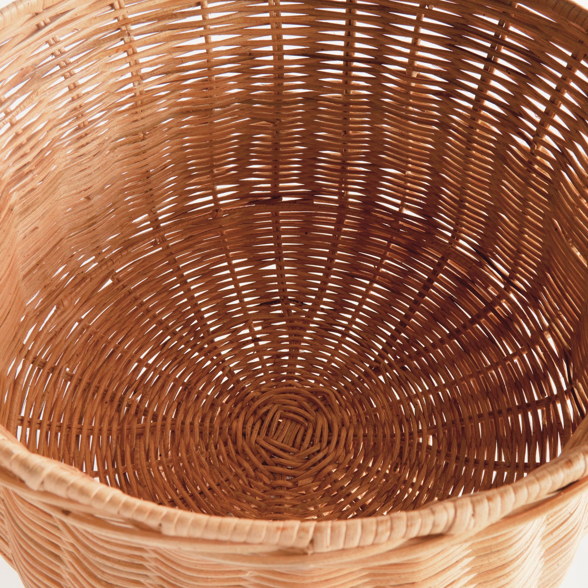 Chesapeake Rattan Footed Urn Wide - View 2