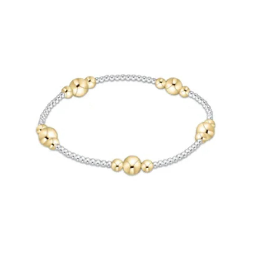 Purpose Mixed Metal 6mm Bracelet by enewton