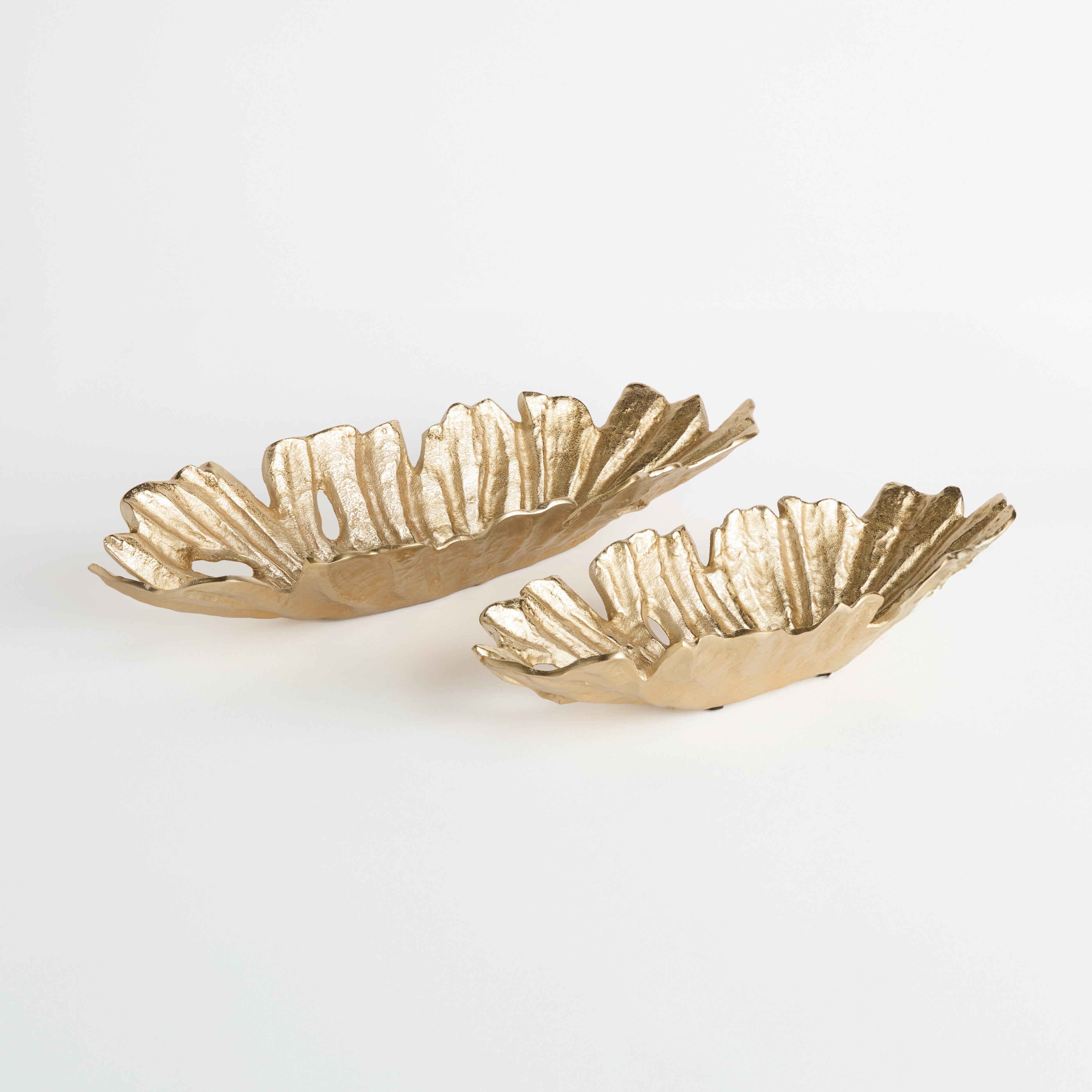 ZURI DECORATIVE OVAL BOWLS, SET OF 2 - view 2