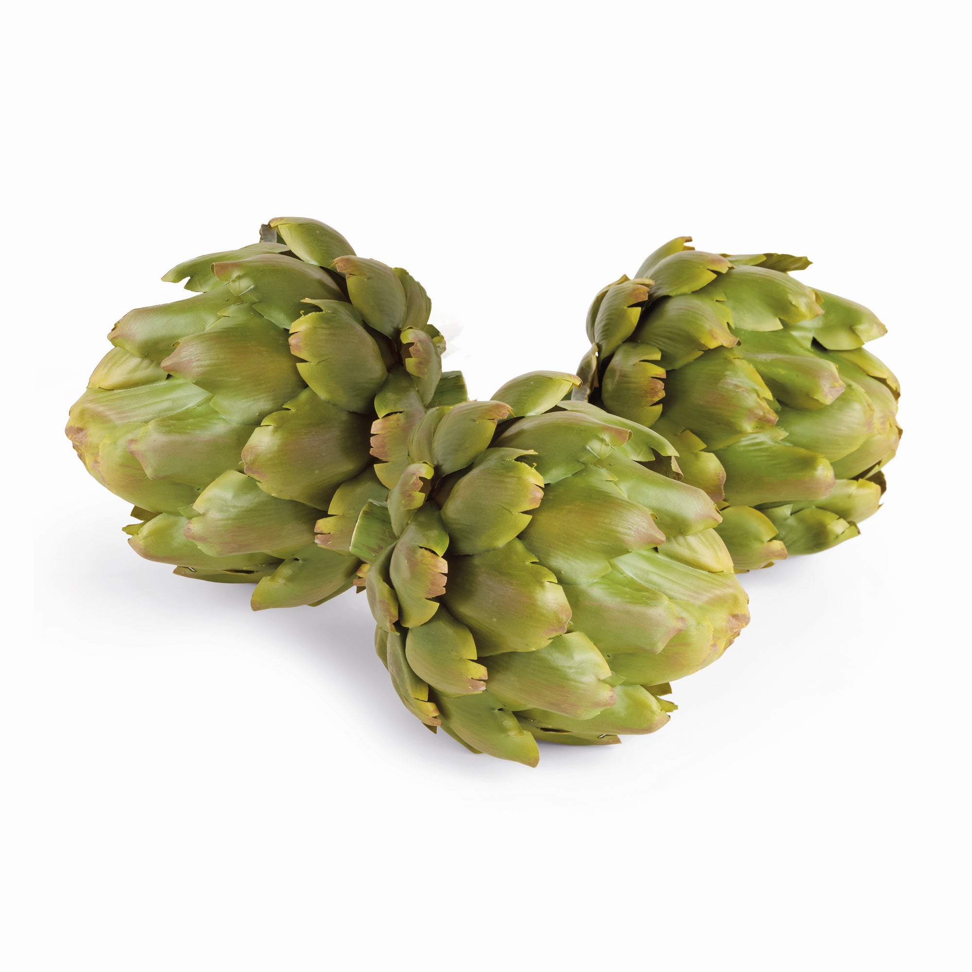 Faux Artichokes 5.5", Set Of 3
