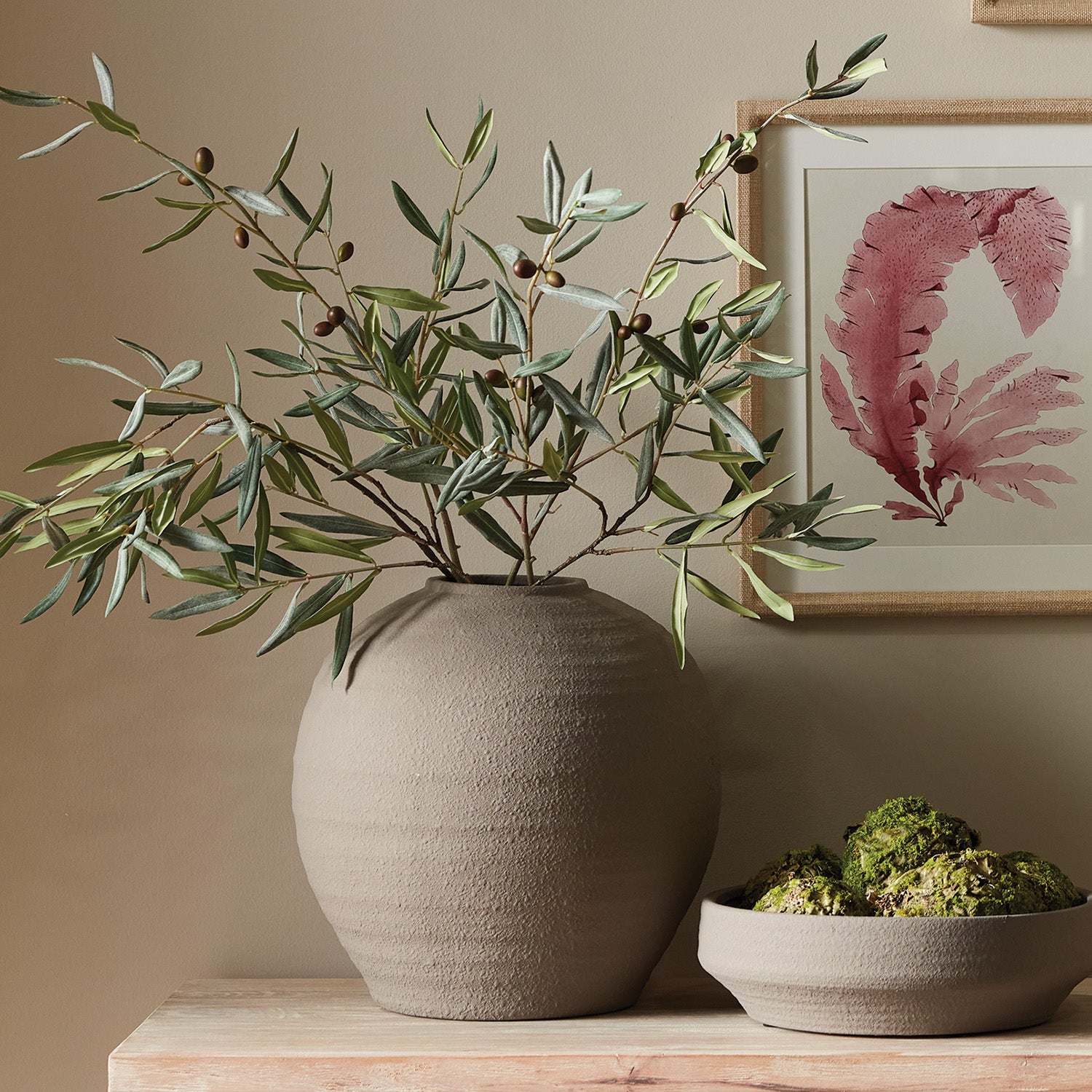 OLIVE STEMS 30", SET OF 4 - view 4