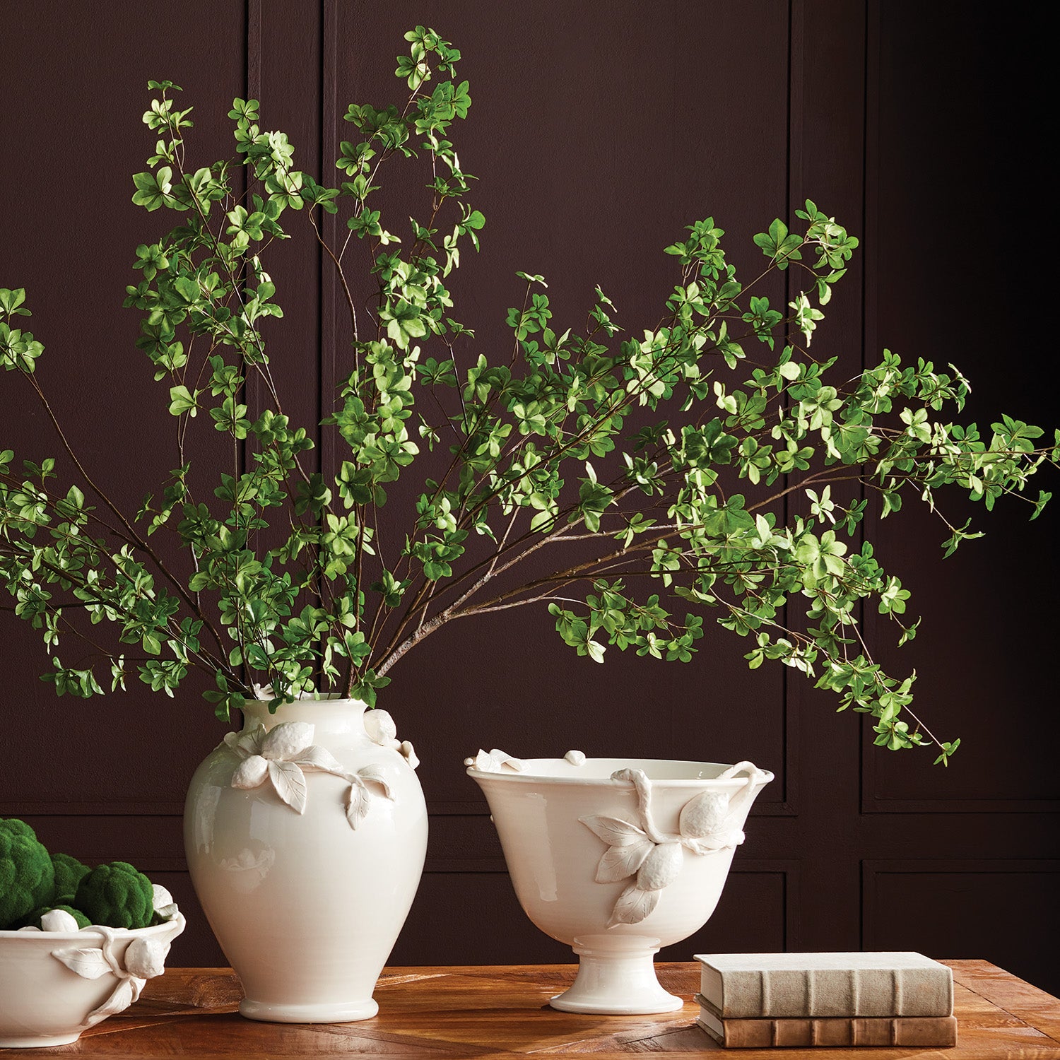 SHADY LADY BLACK OLIVE STEMS 28", SET OF 4 - view 4