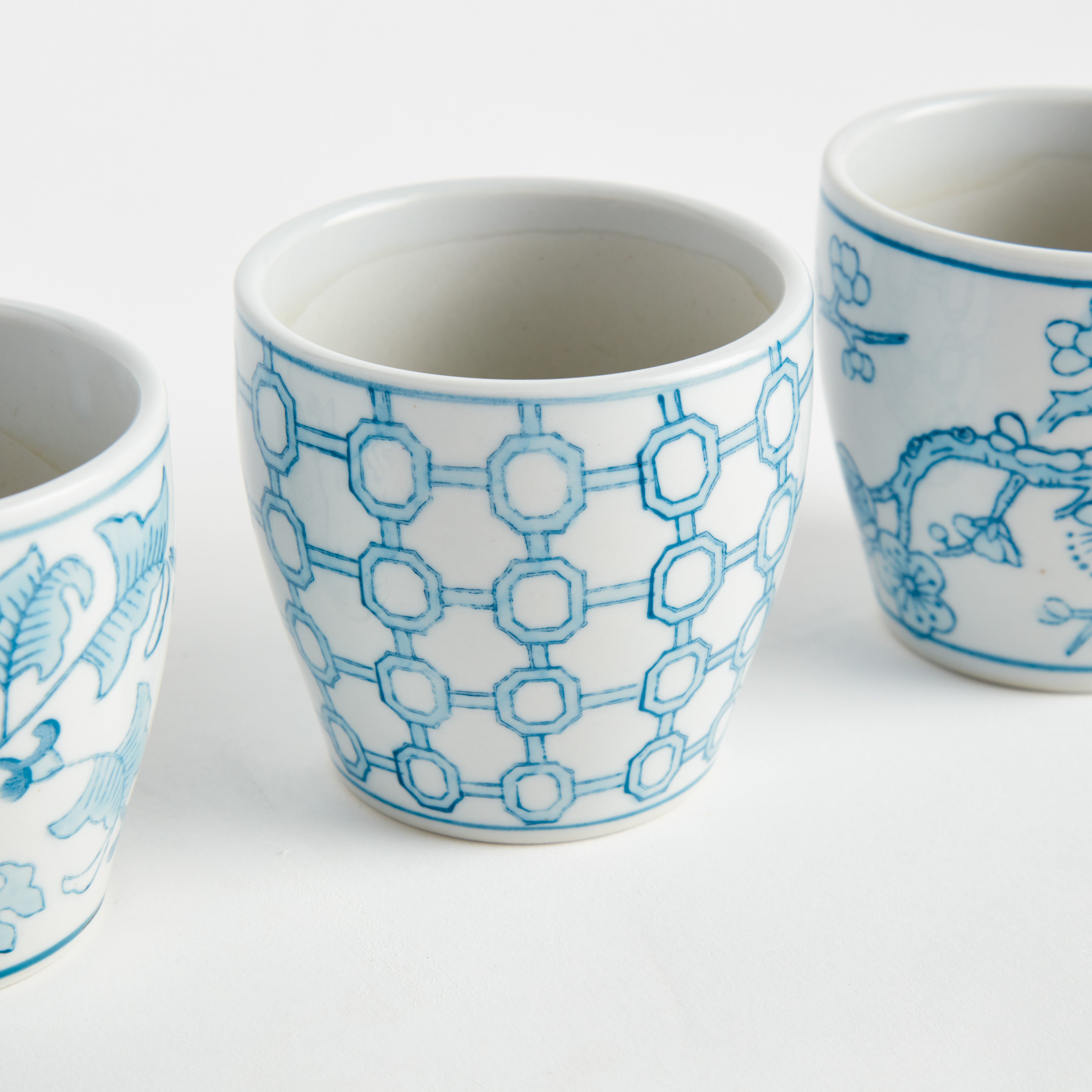 Monarch Mini Flower Pots, Set Of 6 - View 2