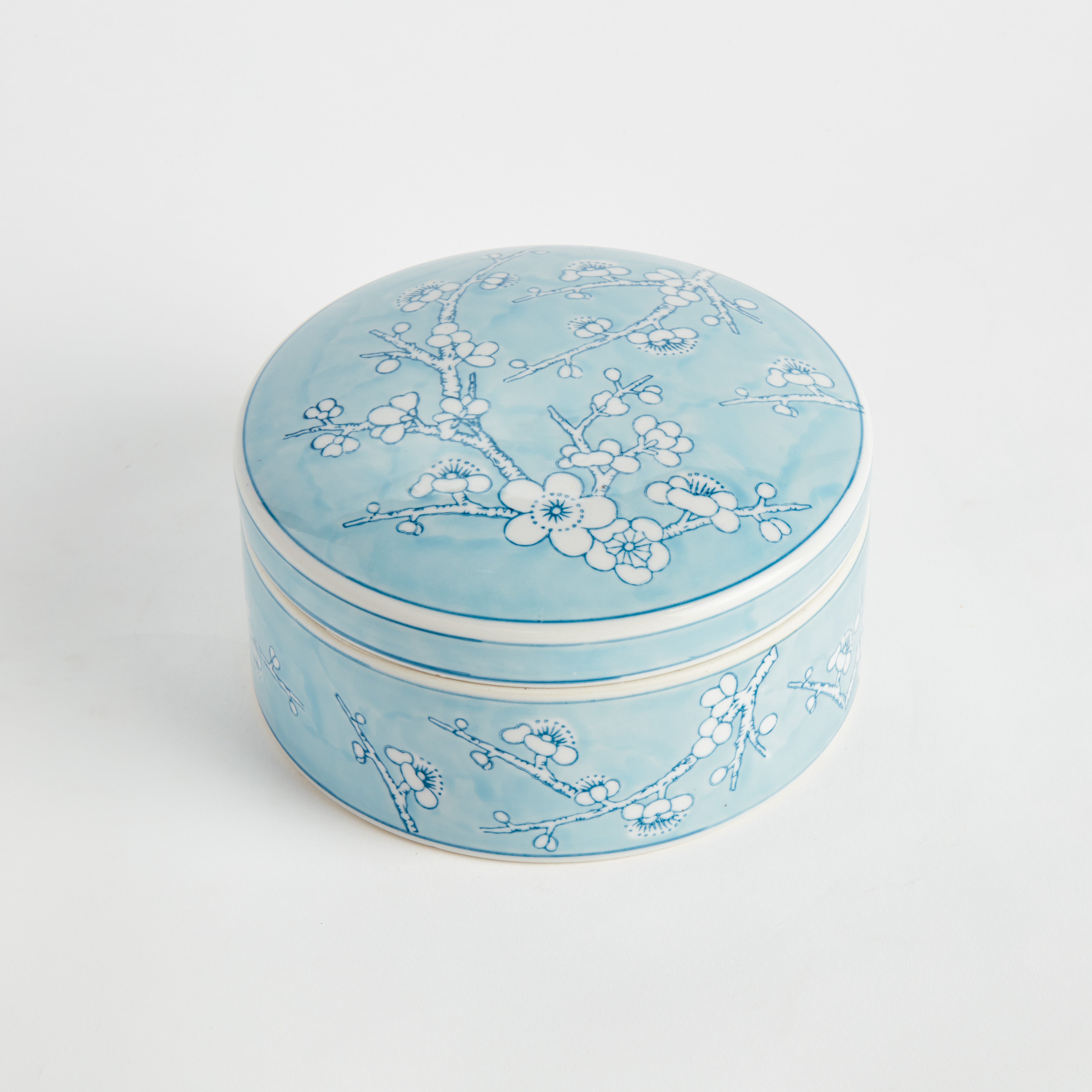 MONARCH EMPRESS ROUND LIDDED CATCHALL BOX LARGE - view 2