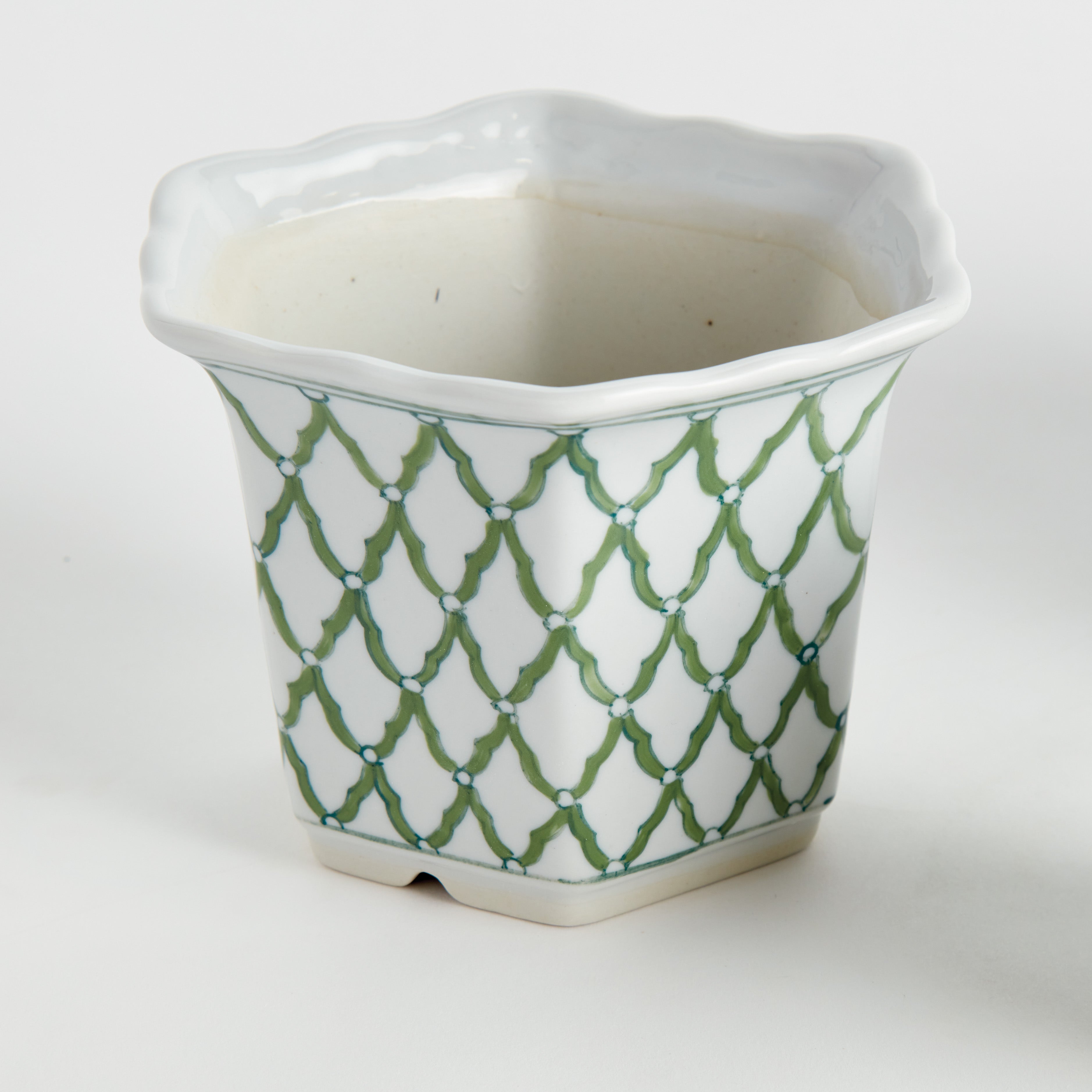 Imperial Flared Pots, Set Of 3 - View 2
