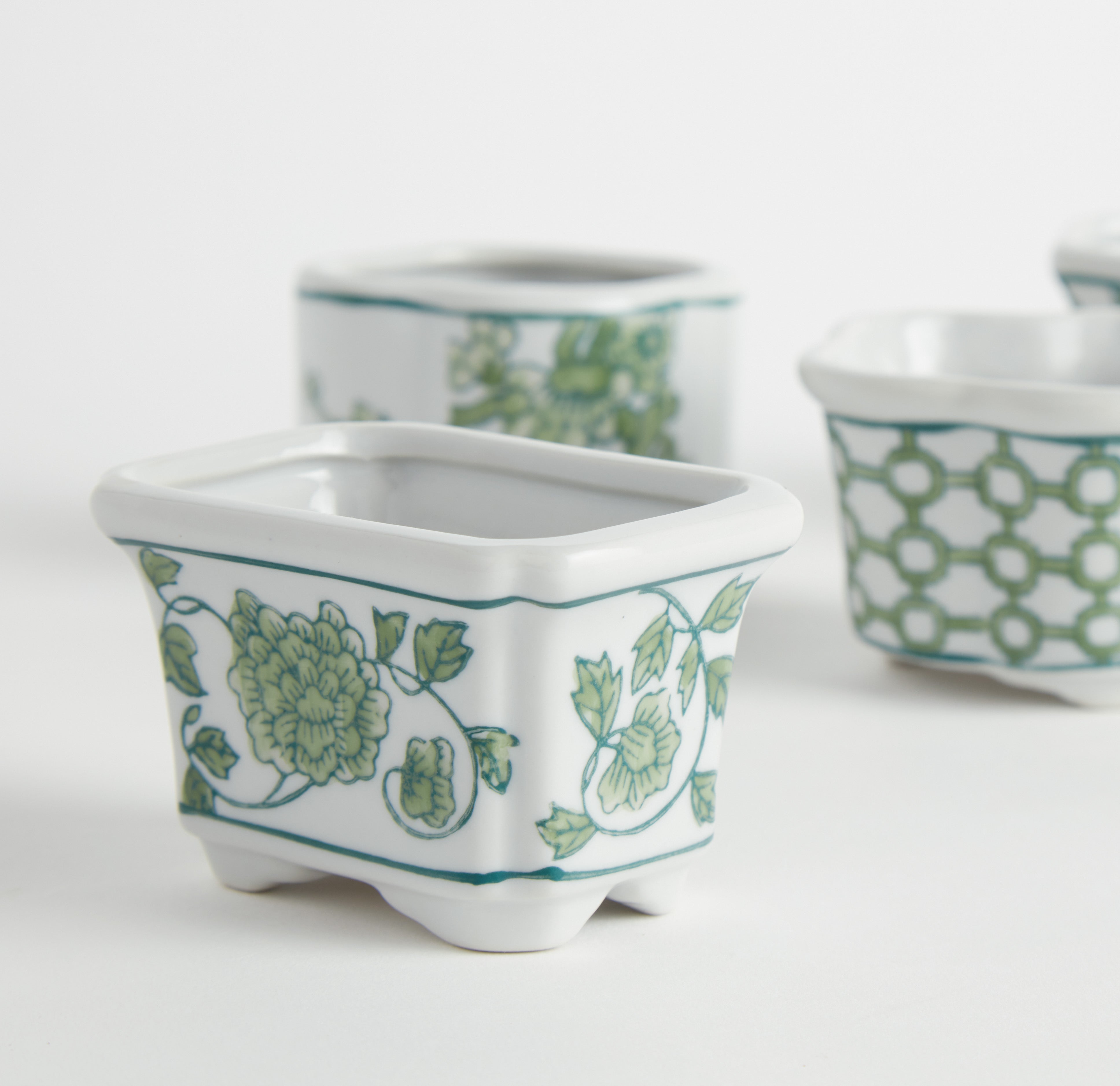 IMPERIAL ASSORTED MINI POTS, SET OF 4 - view 2