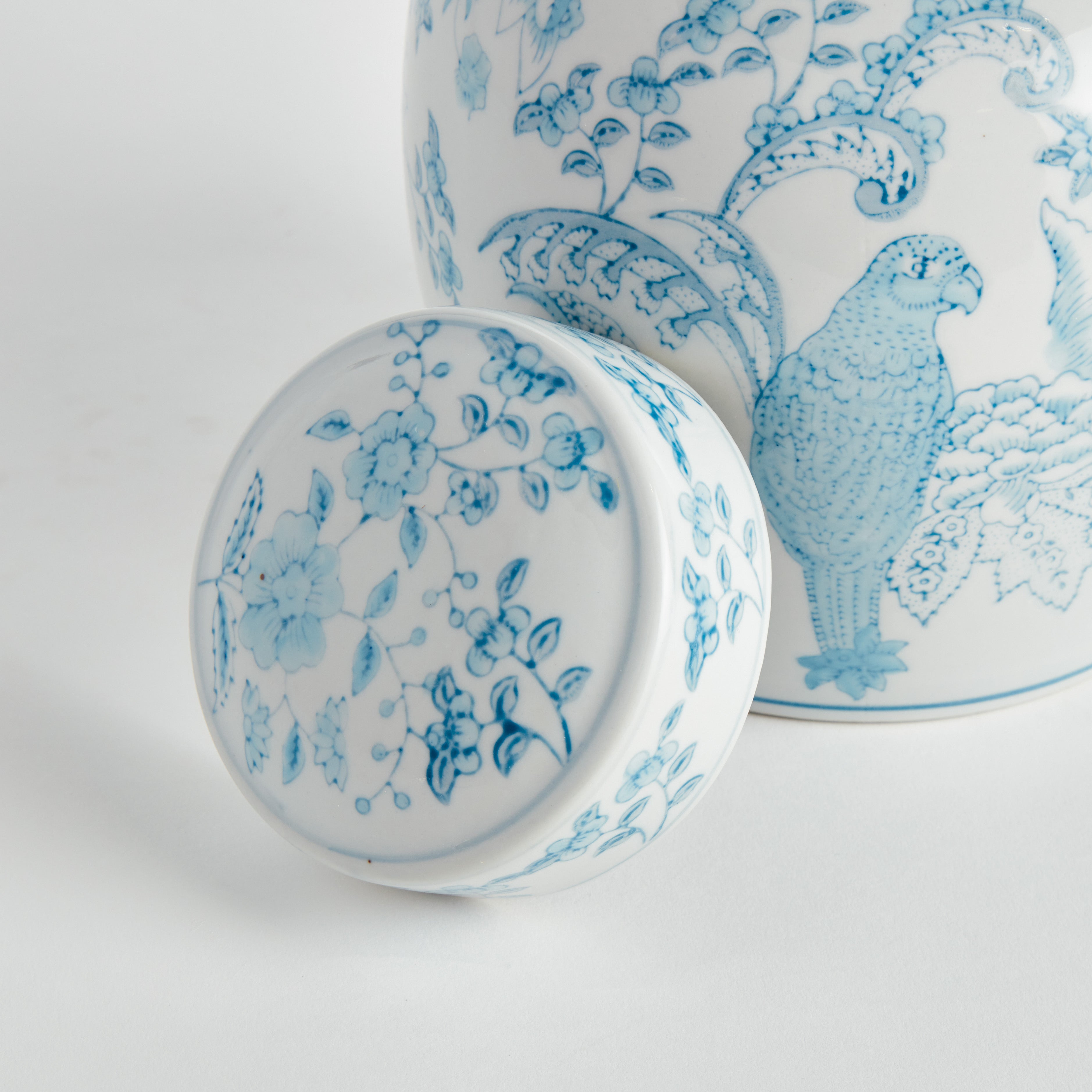 MONARCH PARROT LIDDED JAR - view 3