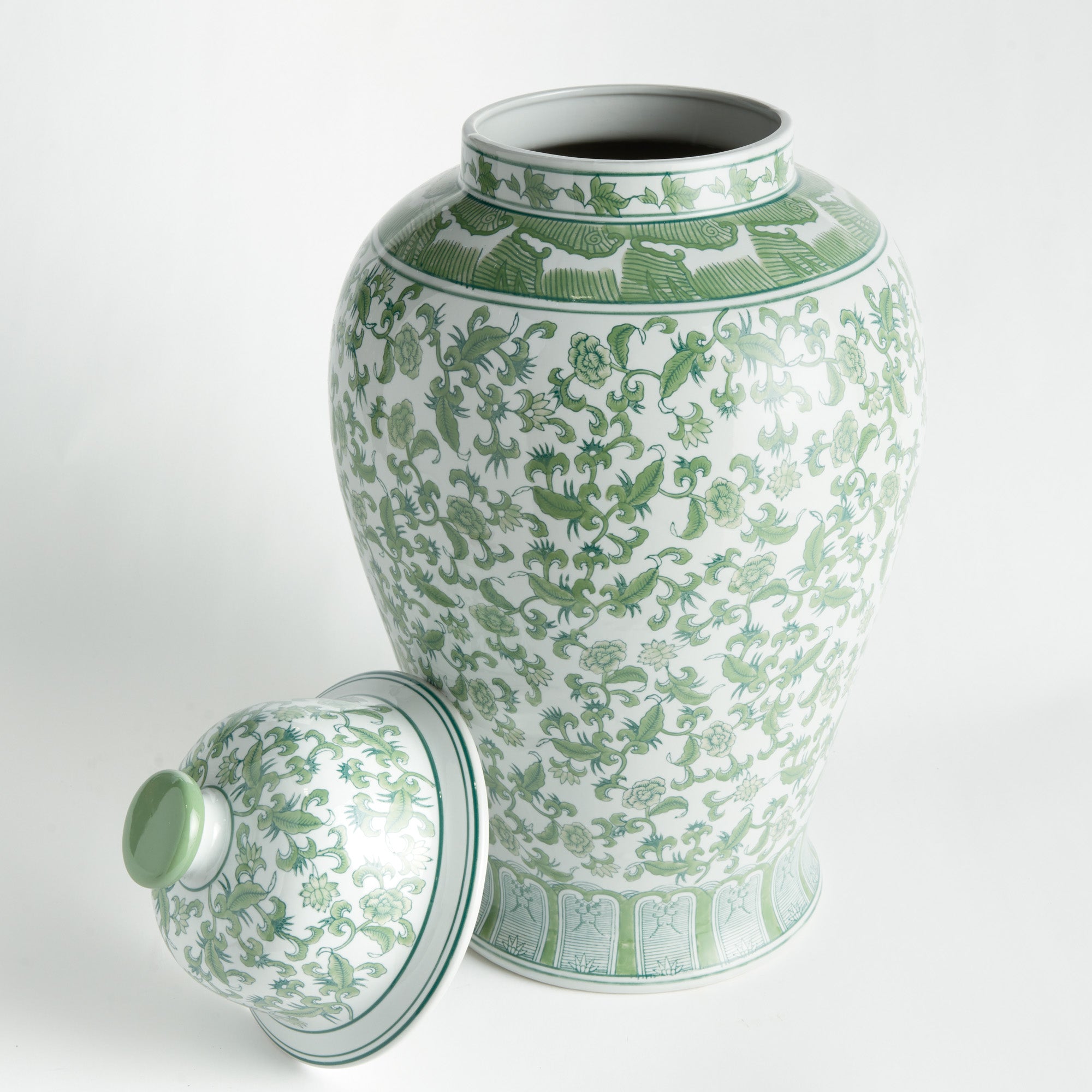Imperial Blossom Grande Lidded Ginger Jar - View 5