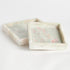 JOHANNA SQUARE MARBLE TRAYS SMALL, SET OF 2 - view 3