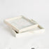 JOHANNA SQUARE MARBLE TRAYS LARGE, SET OF 2 - view 2