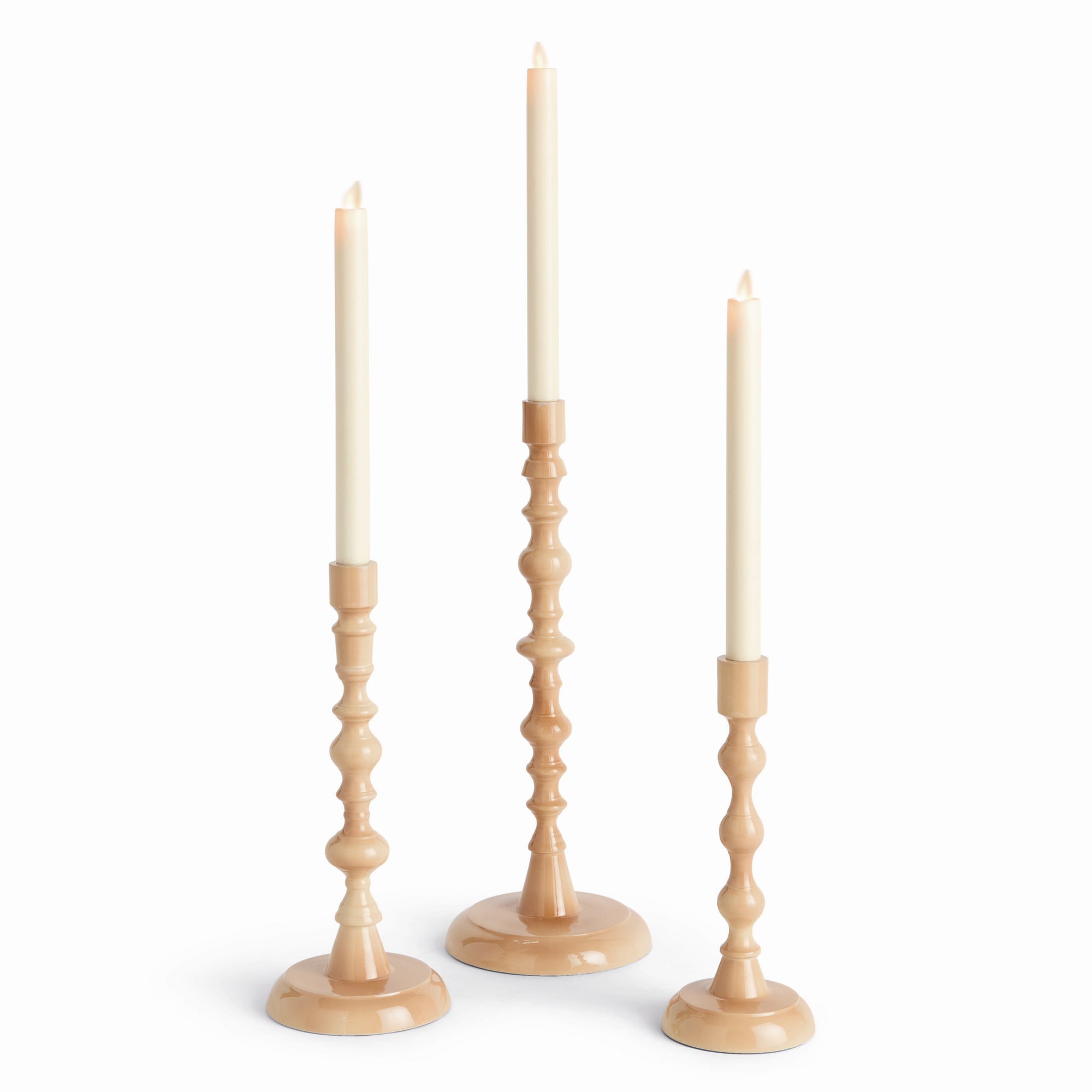 Rosina Taper Holders, Set Of 3