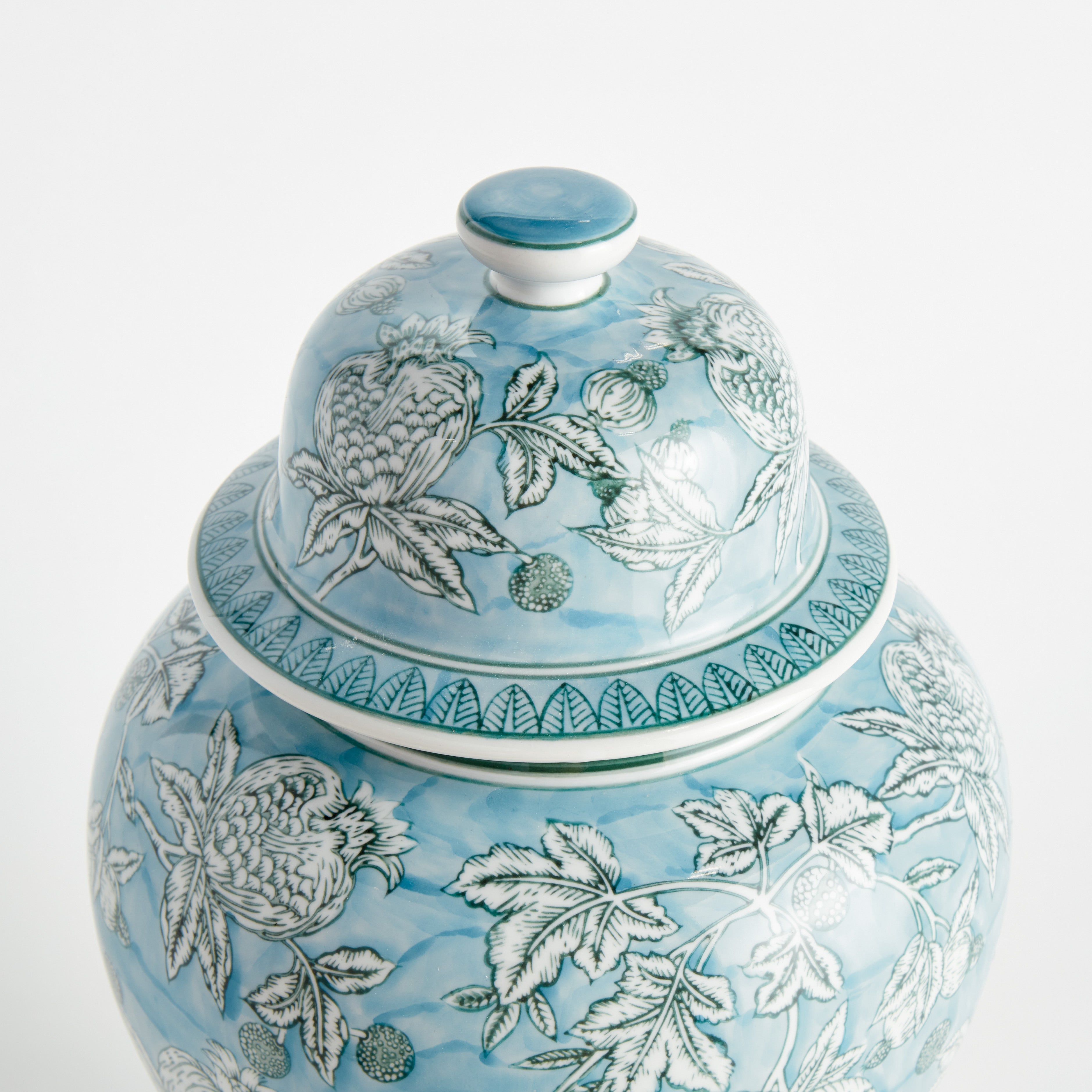 Pomegranate Sketch Ginger Jar - View 3
