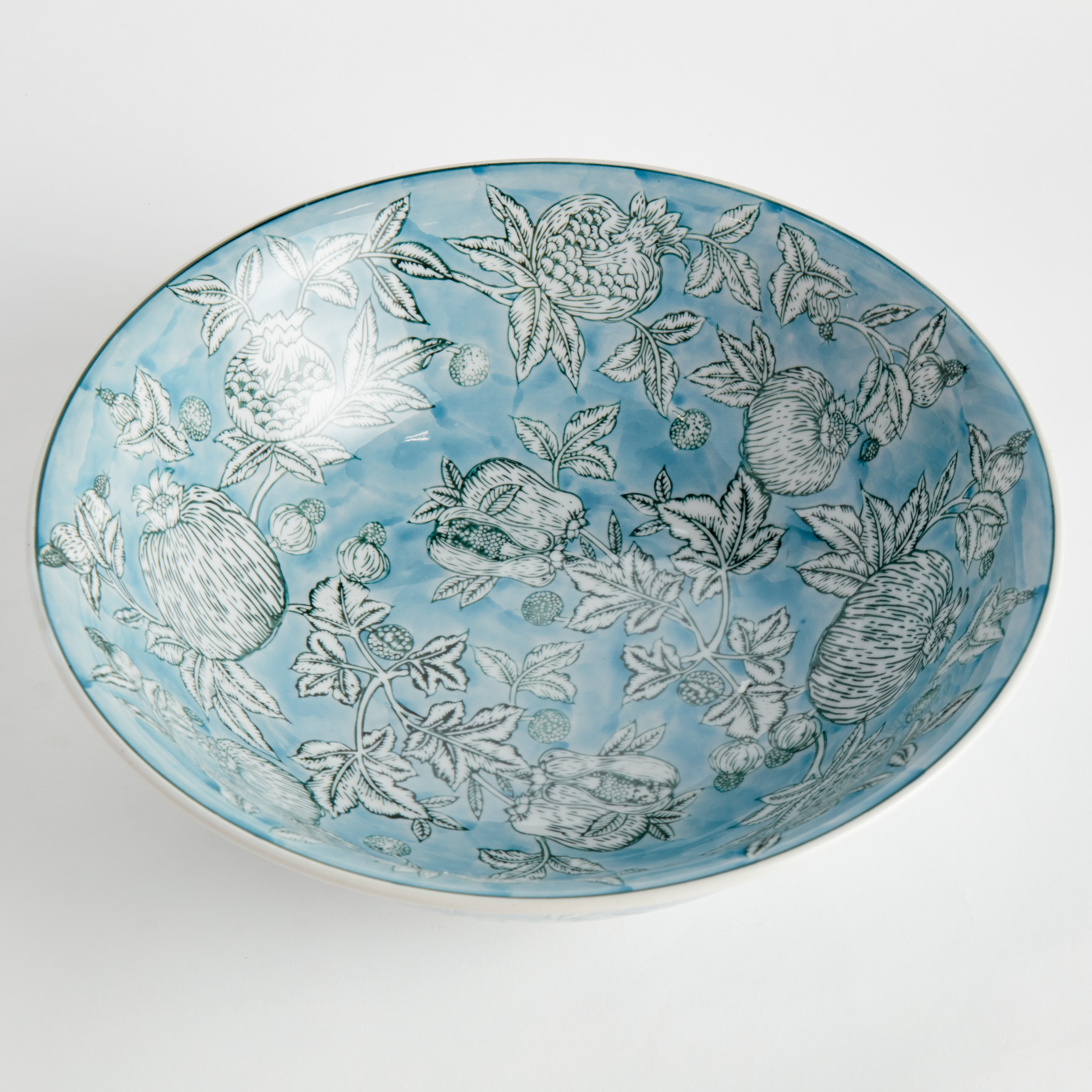 POMEGRANATE SKETCH DECORATIVE BOWL - view 2