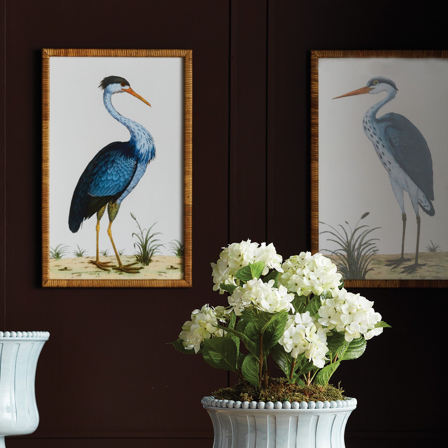 HANDSOME HERON PAIR PRINTS, SET OF 2 - view 4