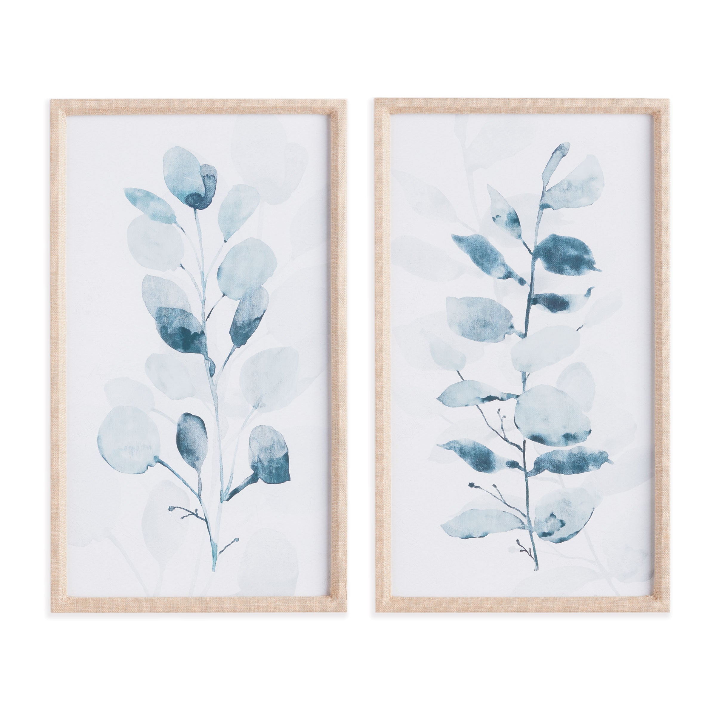 Ethereal Eucalyptus Prints, Set Of 2