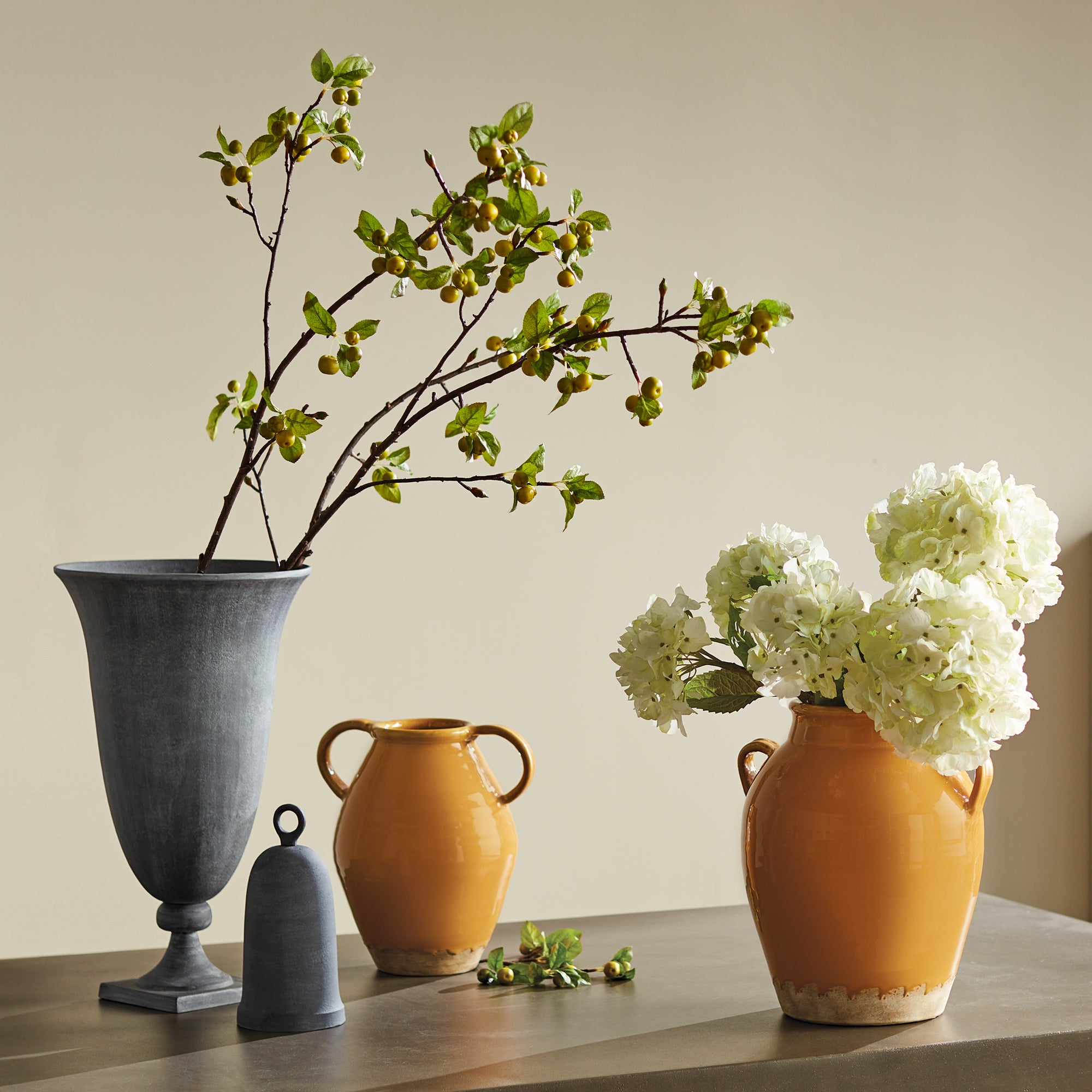 Terrazza Footed Urn - View 8