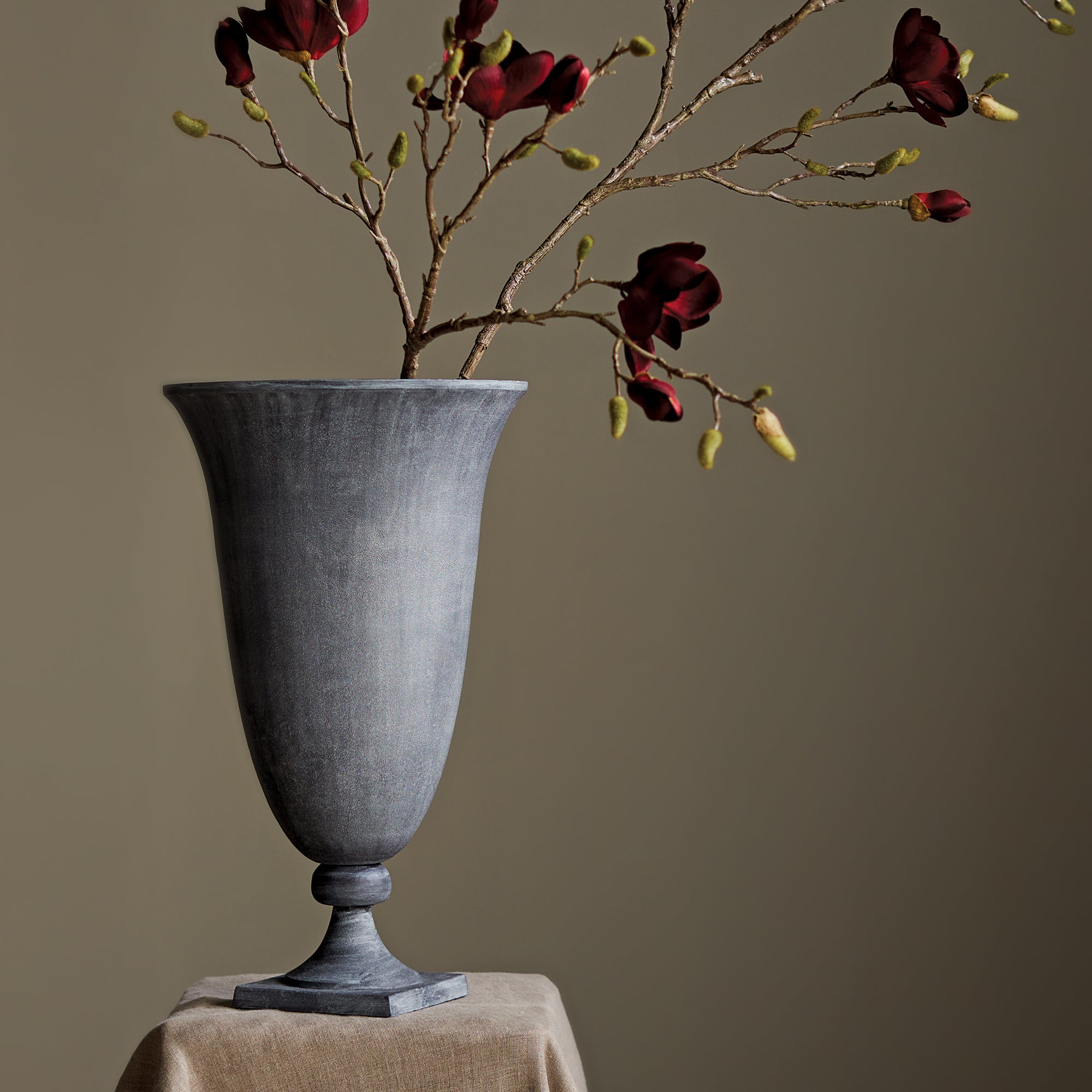 Terrazza Footed Urn - View 9