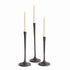 Burke Taper Holders, Set Of 3