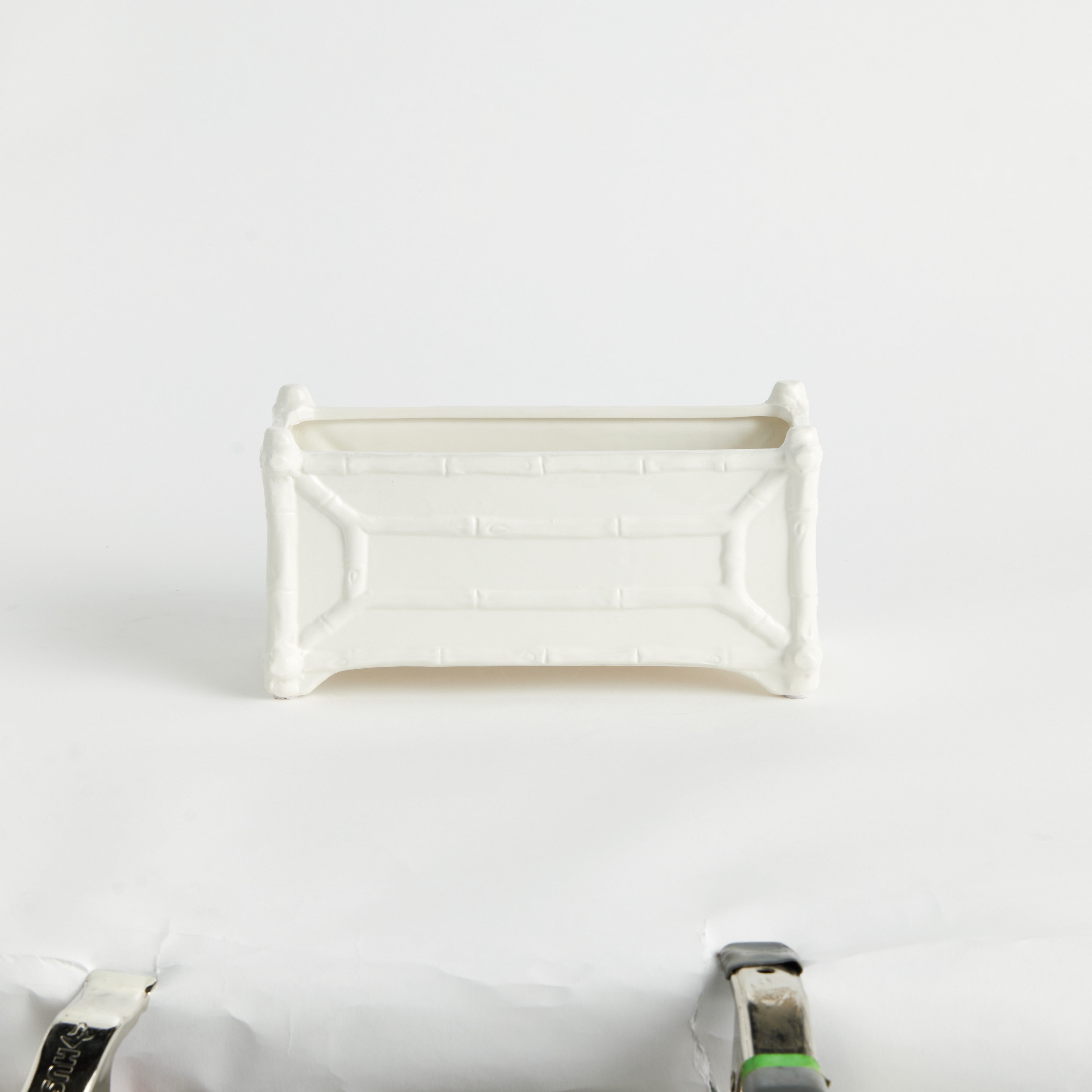 Chinoiserie Rectangular Cachepot - View 2