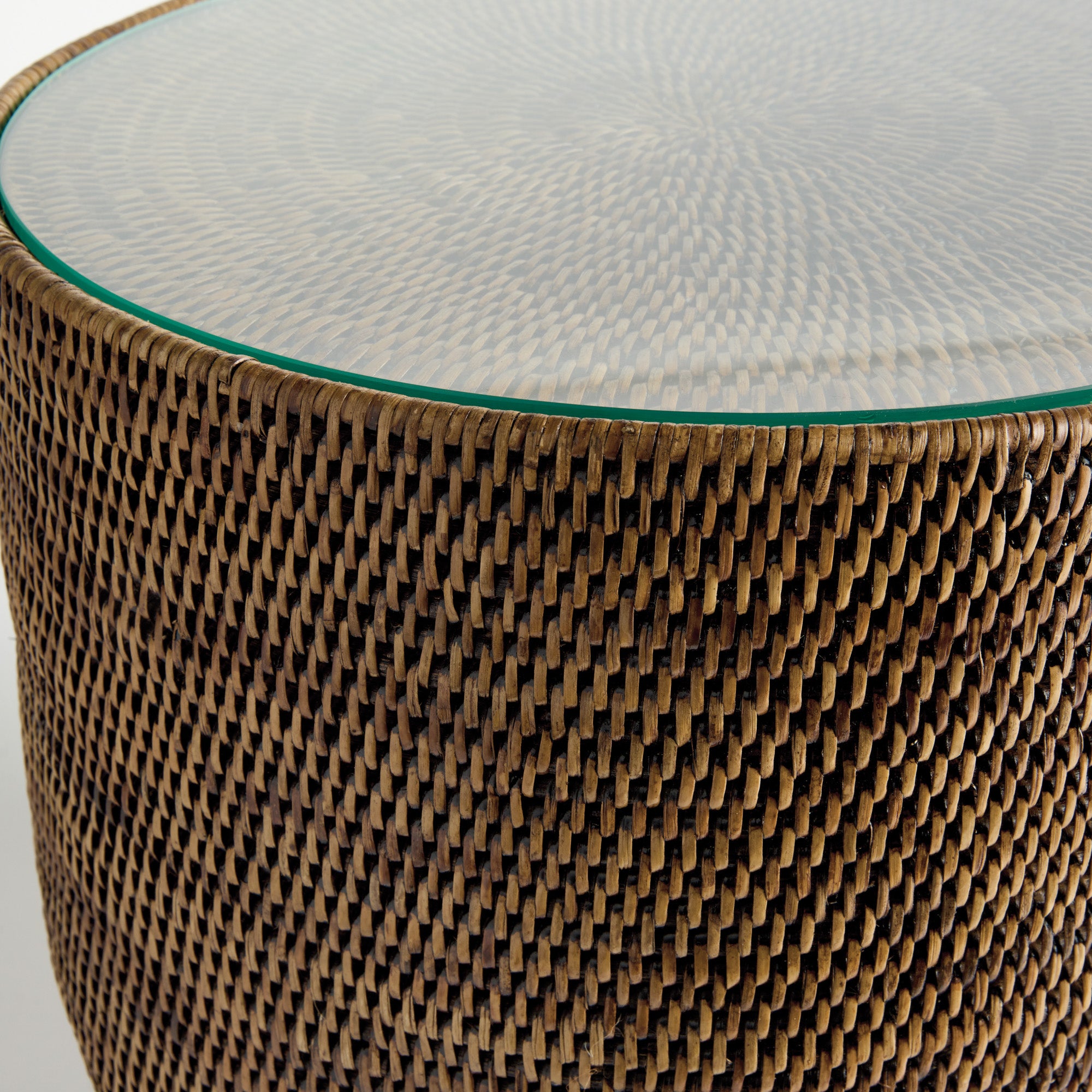 Burma Rattan Side Table - View 4