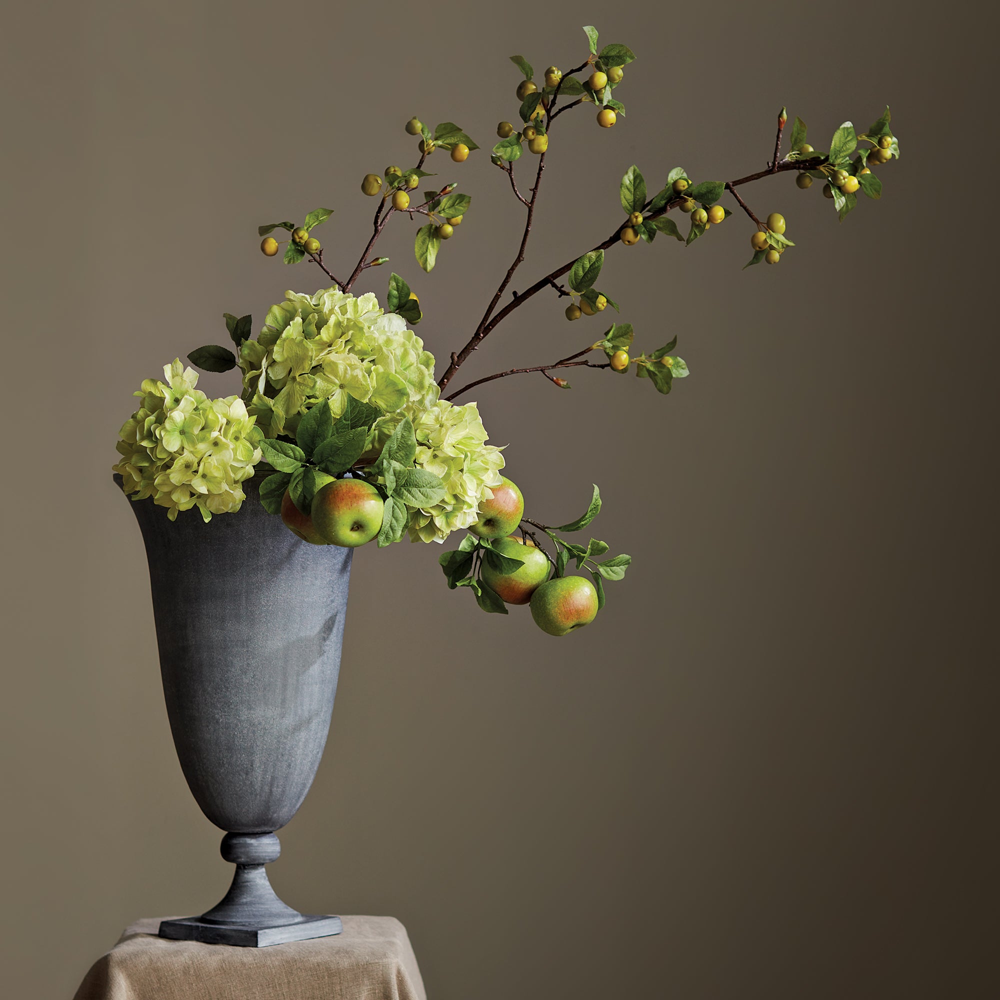 Mophead Hydrangea Stems 30.5", Set Of 4 - View 4