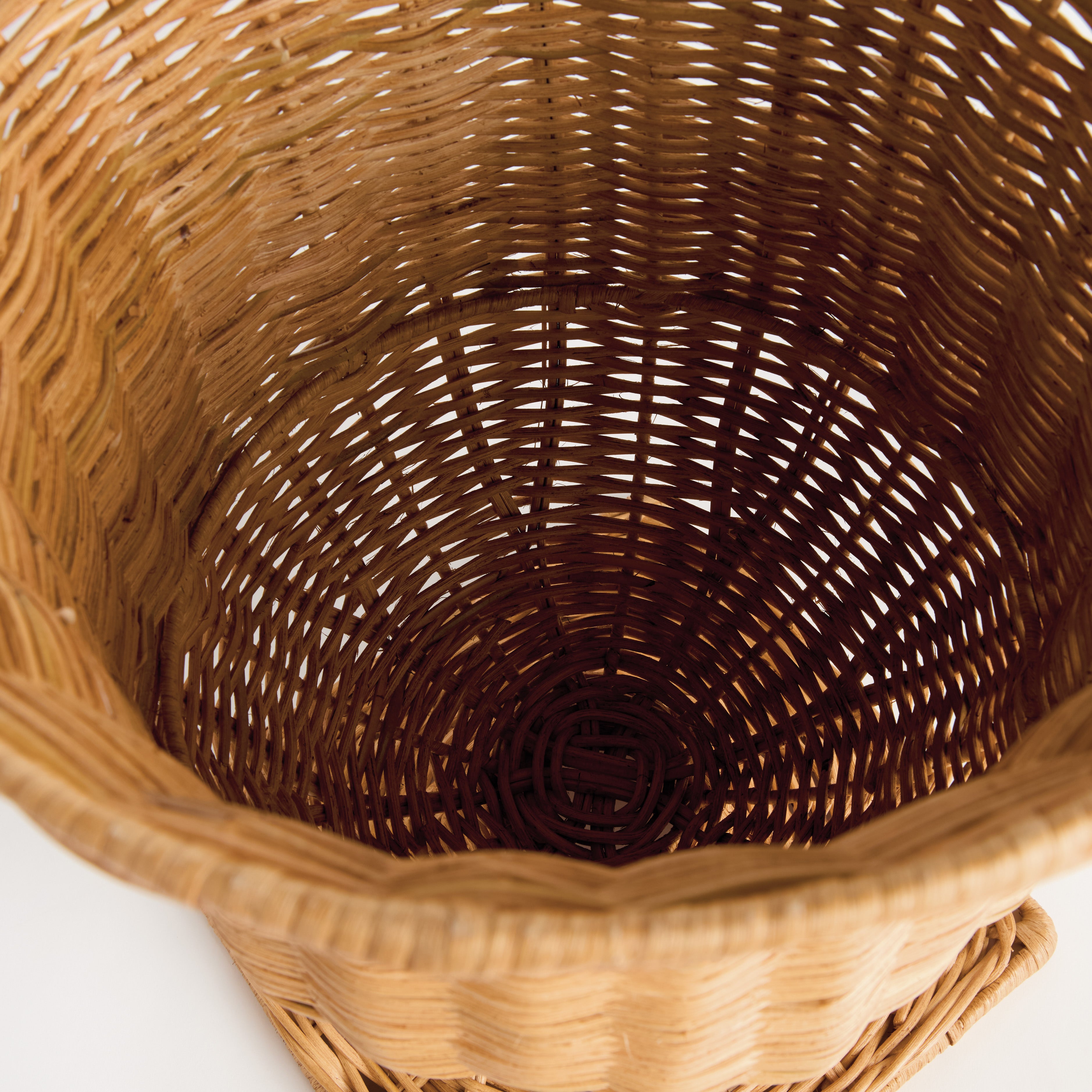 Chesapeake Rattan Footed Urn Narrow - View 4