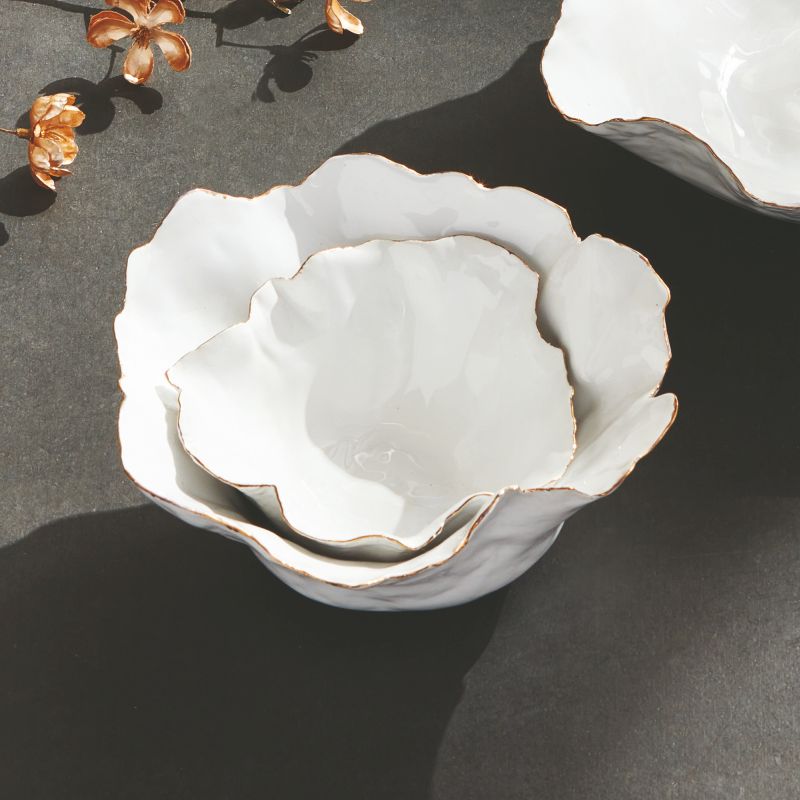 MARIBELLA DECORATIVE BOWLS SET OF 2 BY NAPA HOME & GARDEN - A. Dodson's