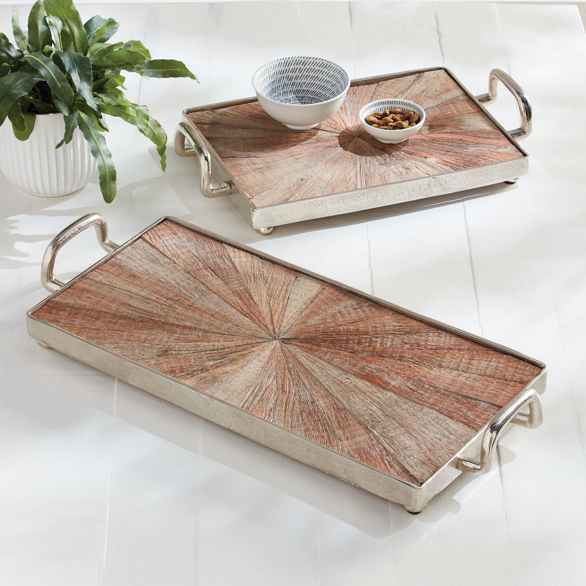 BRIGHTON DECORATIVE TRAY LARGE - view 3