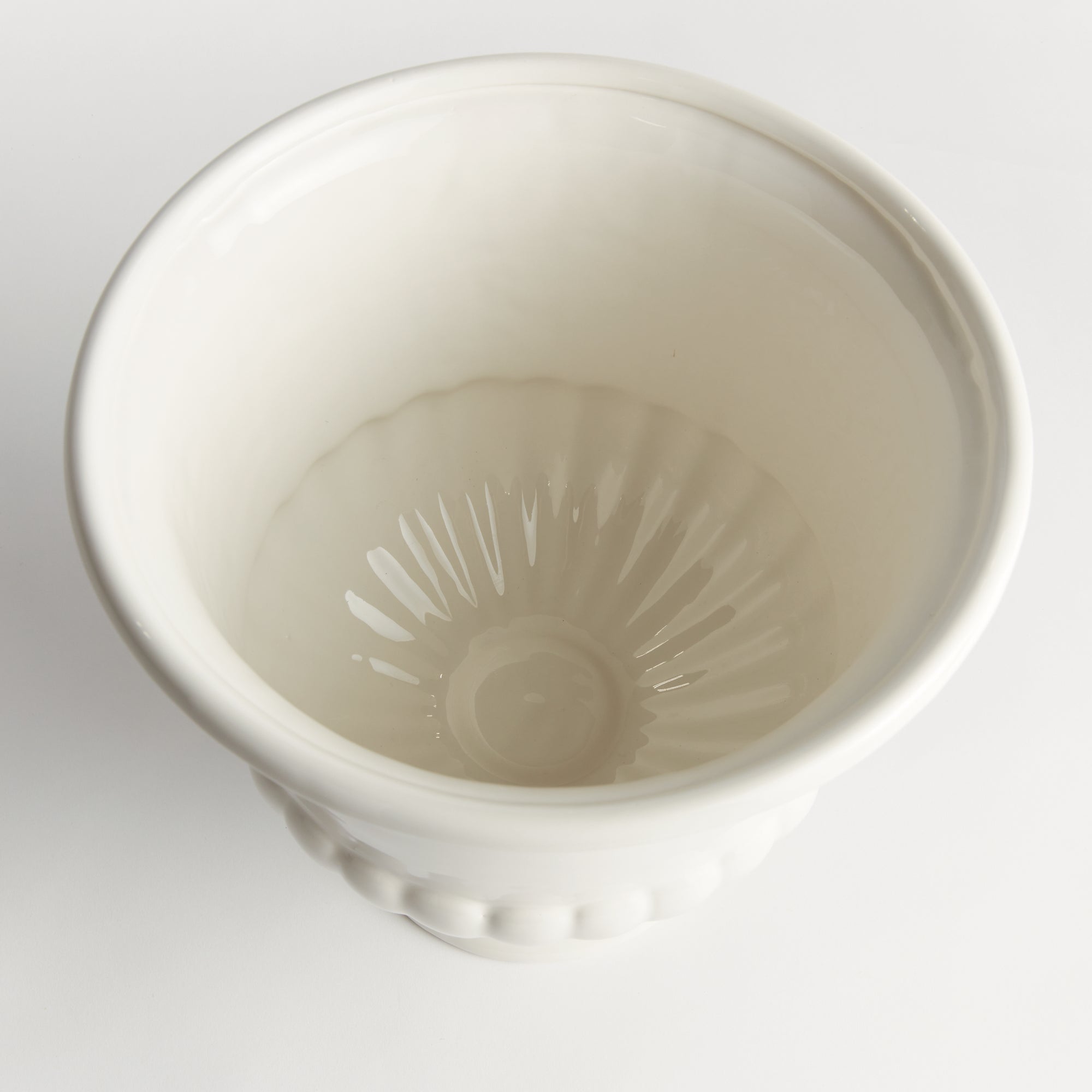 Mirabelle Decorative Pedestal Bowl Small - View 3