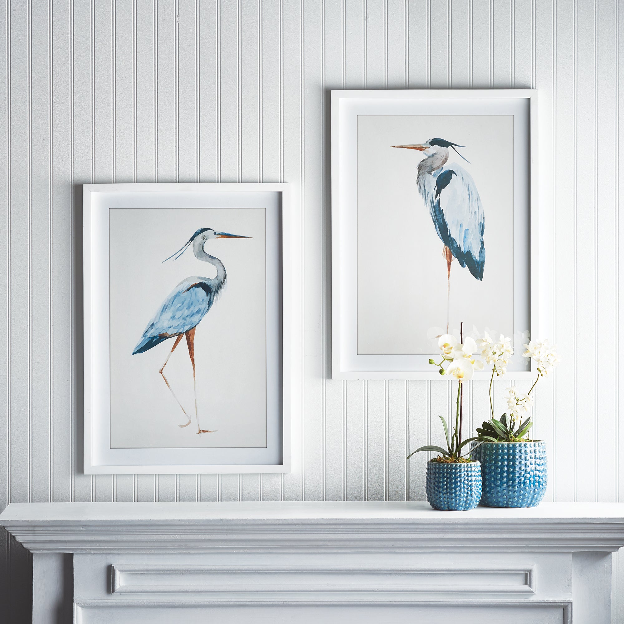 BLUE HERON PRINTS, SET OF 2 - view 3