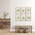 Forest Greenery Prints, Set Of 6 - View 3