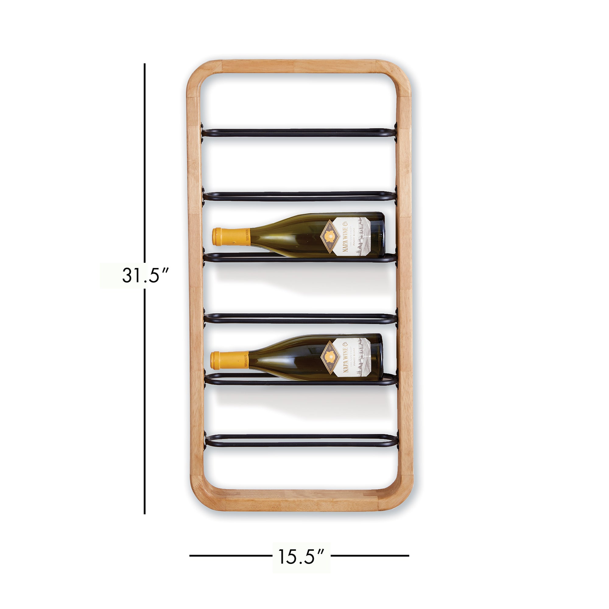 HOXTON 6-BOTTLE WINE RACK - view 2