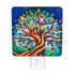 Memorial Nightlight Glass Square Tree of Life, 5.2
