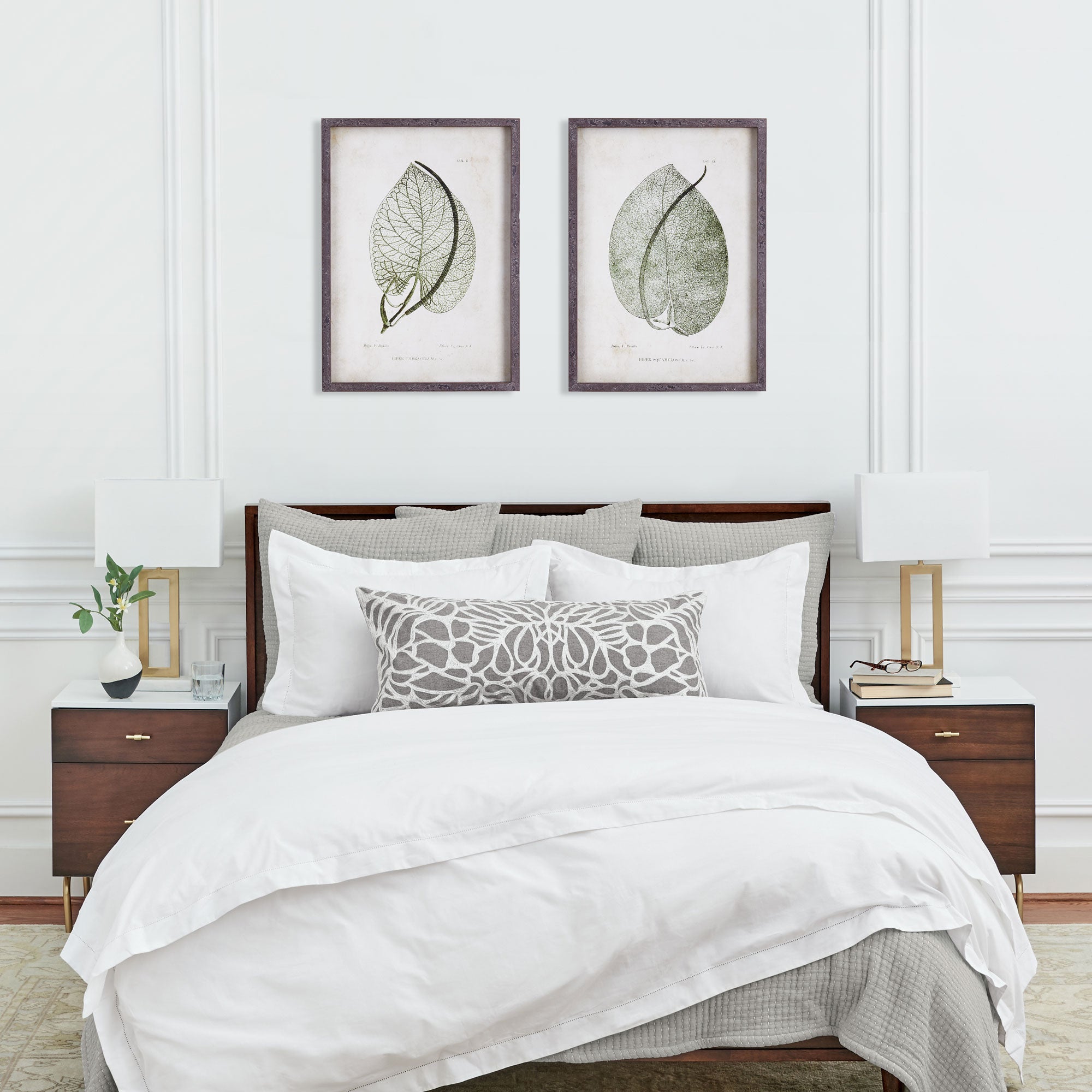 CORDATE LEAF STUDY, SET OF 2 - view 5