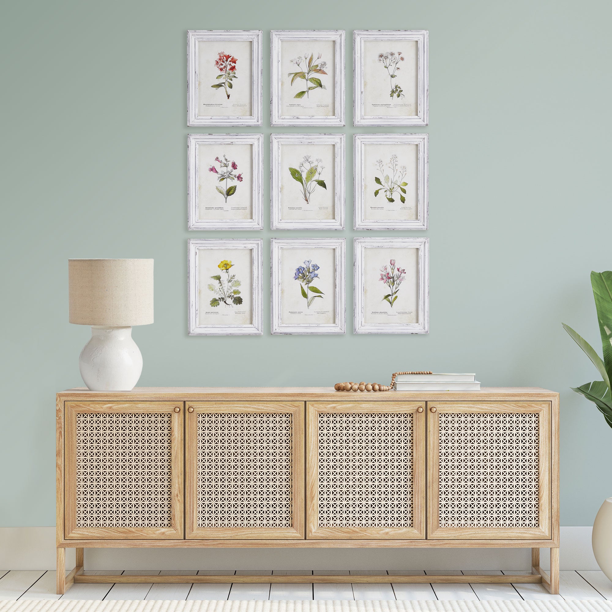 Garden Meadow Study, Set Of 9 - View 4