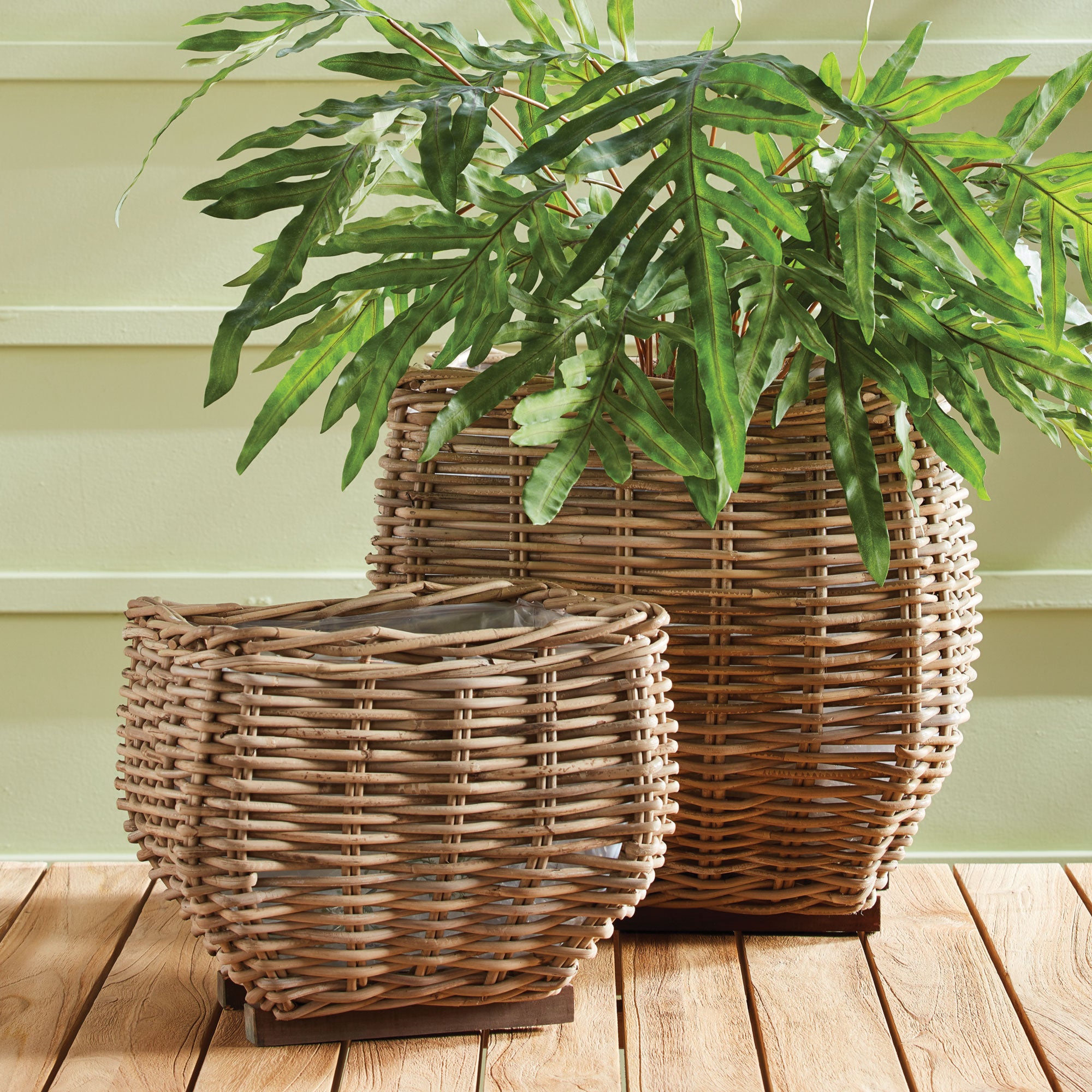 SYLVIE SQUARE TAPER BASKET LARGE - view 3