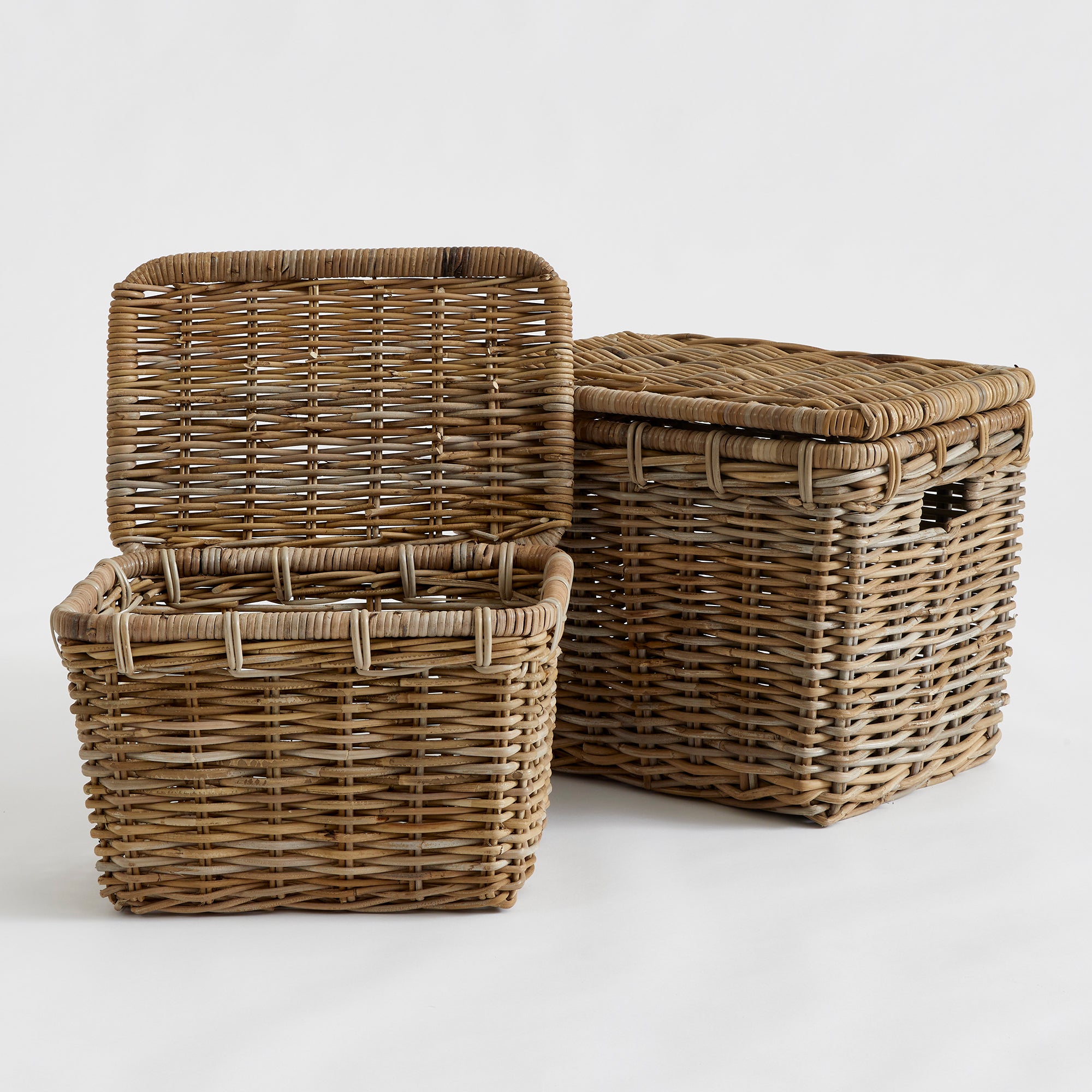 RUTHIE STORAGE TRUNKS, SET OF 2 - view 2