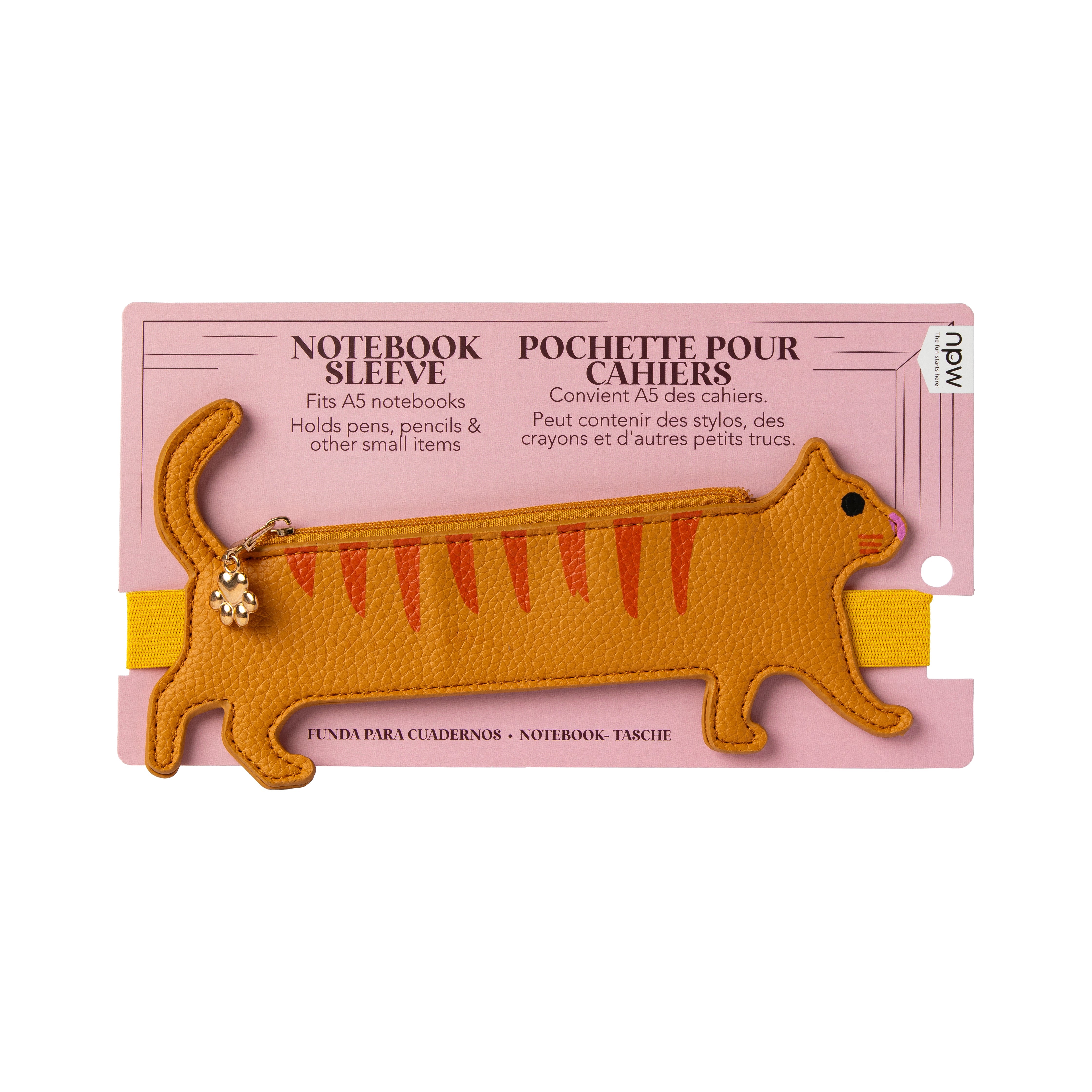 Cat Notebook Sleeve by NPW