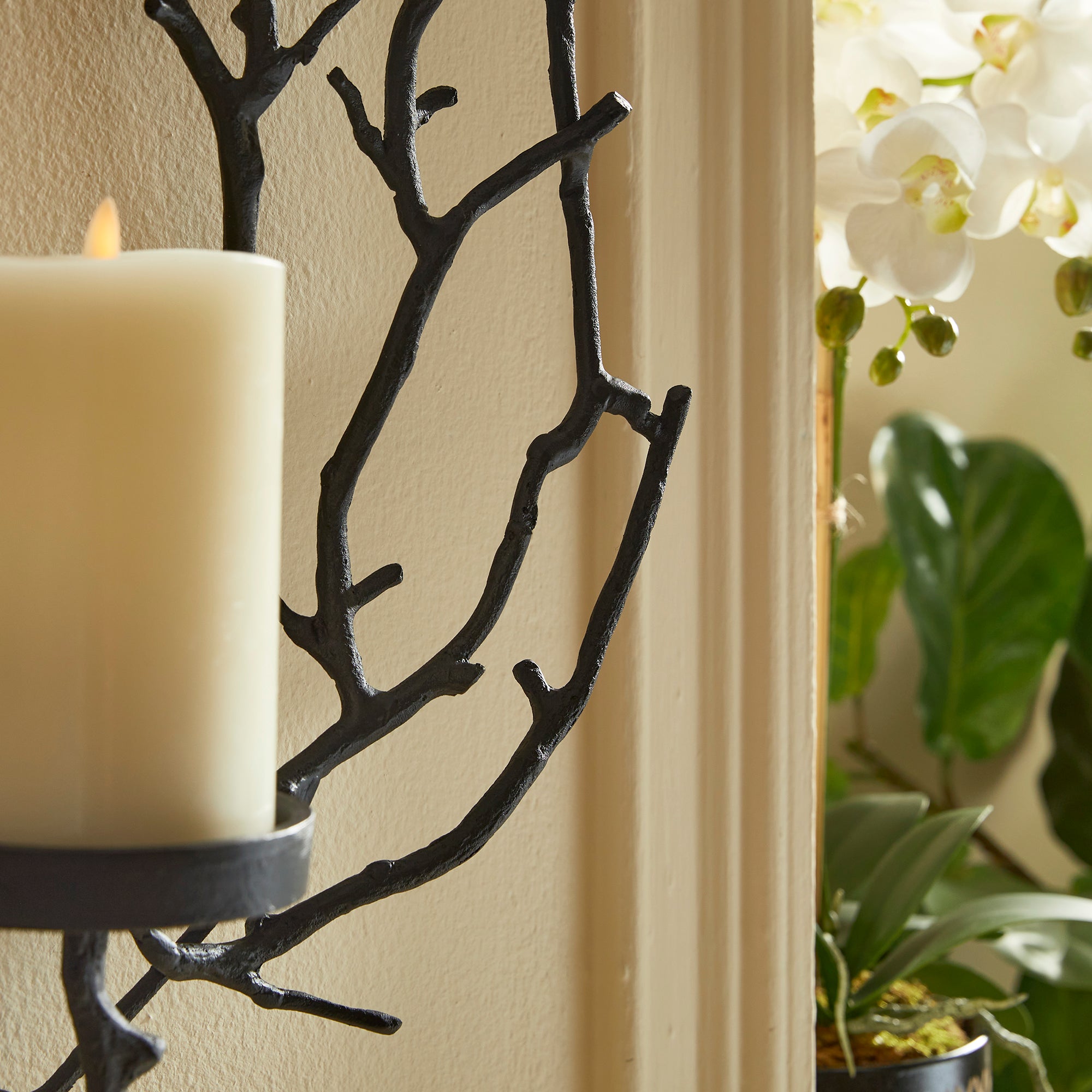 BRANCH WALL CANDLEHOLDER - view 3