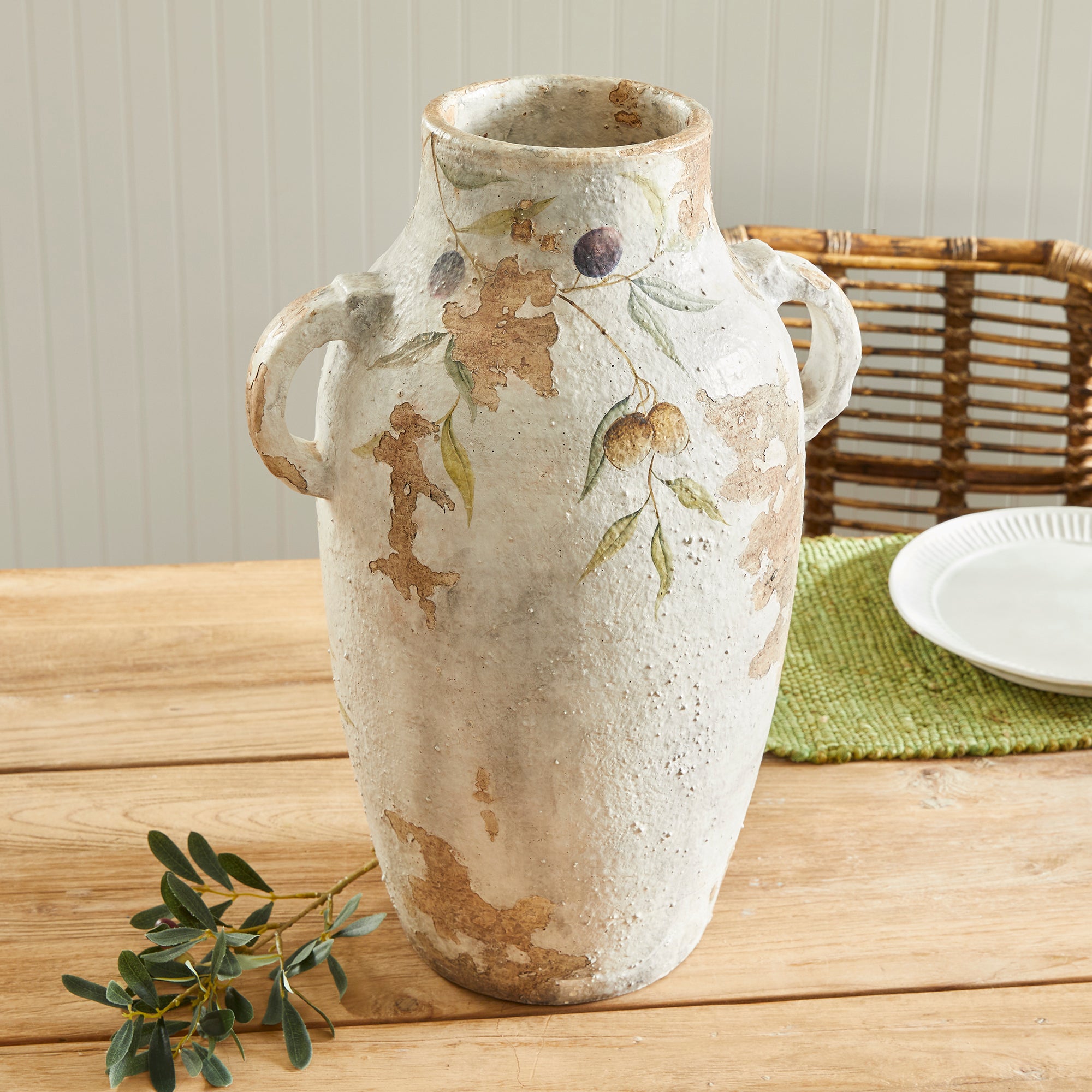 Sicilia Urn With Handles Large - View 8