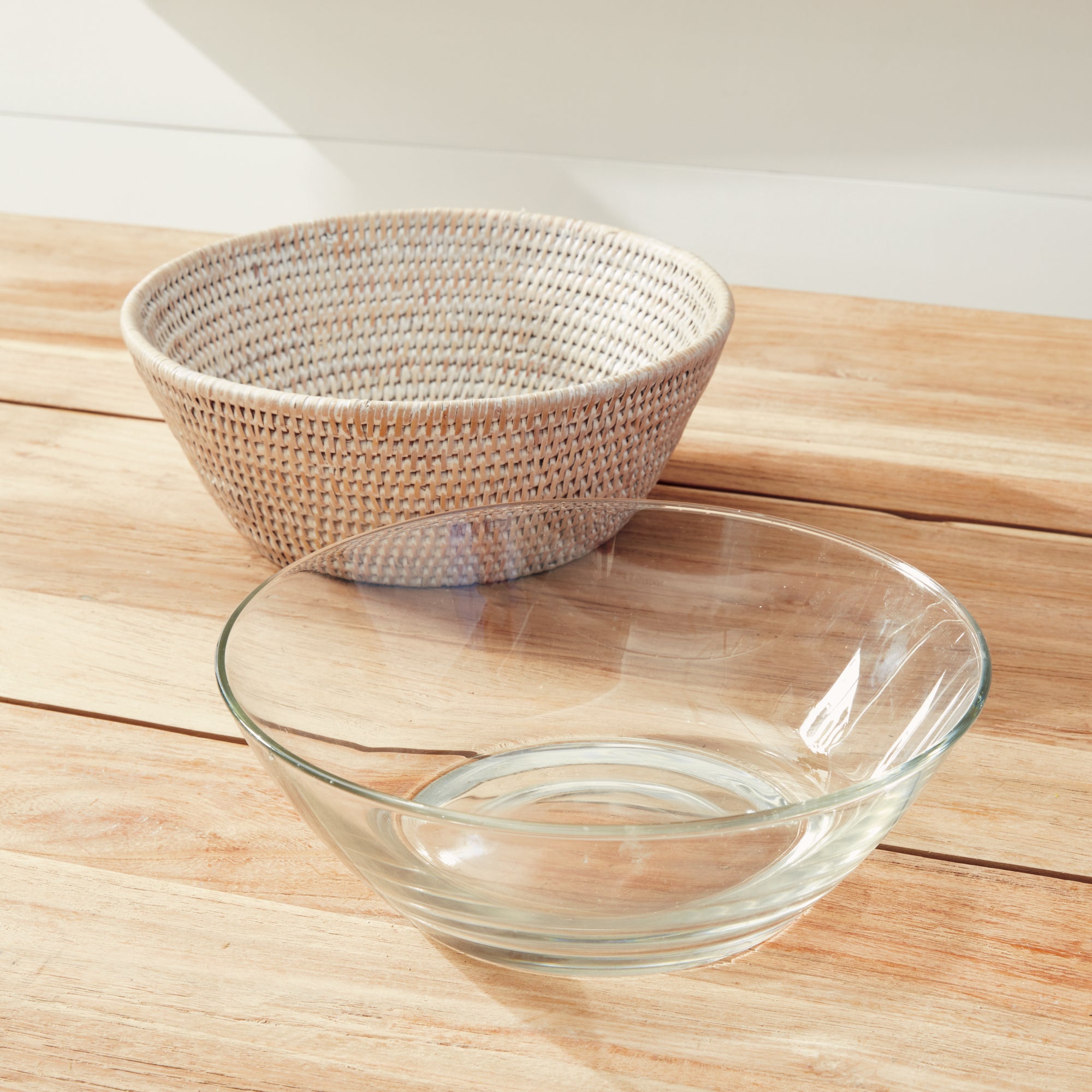 Burma Rattan Serving Bowl 10.75" - View 4