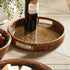 BURMA RATTAN ROUND SERVING TRAY - view 2