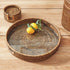 BURMA RATTAN ROUND SERVING TRAY - view 4