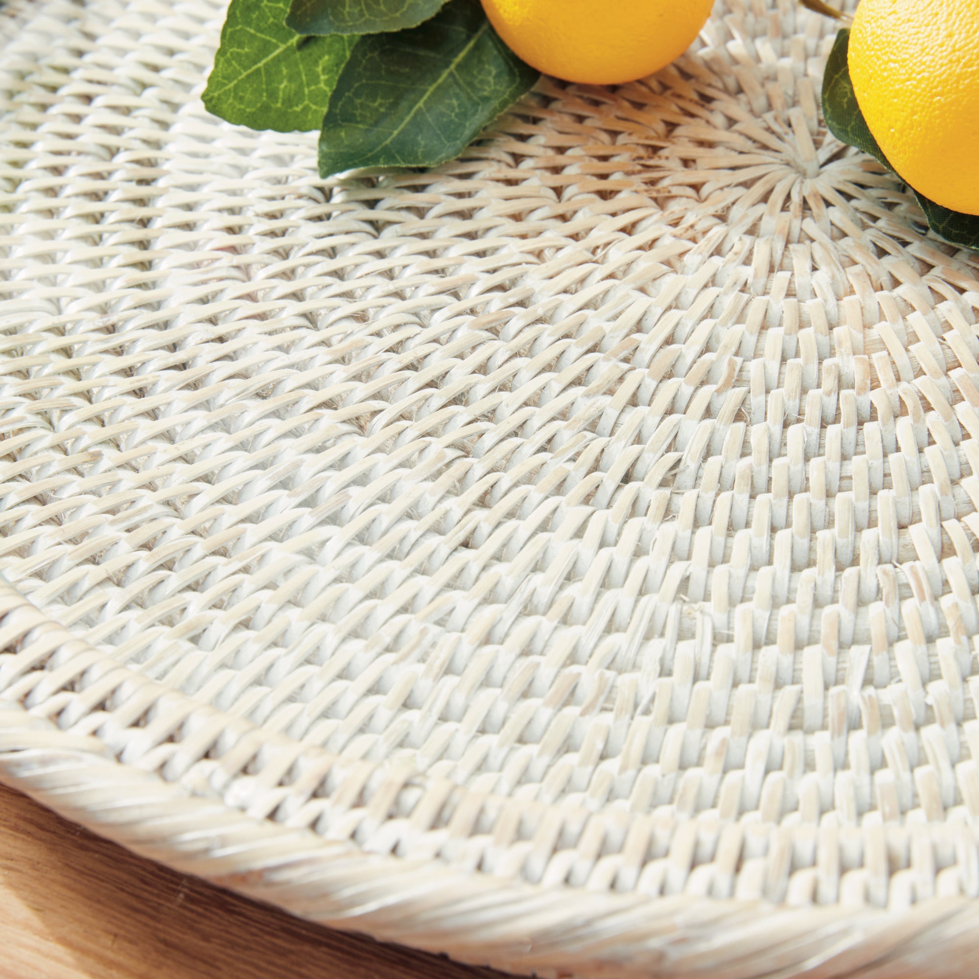 Burma Rattan Serving Platter - View 3