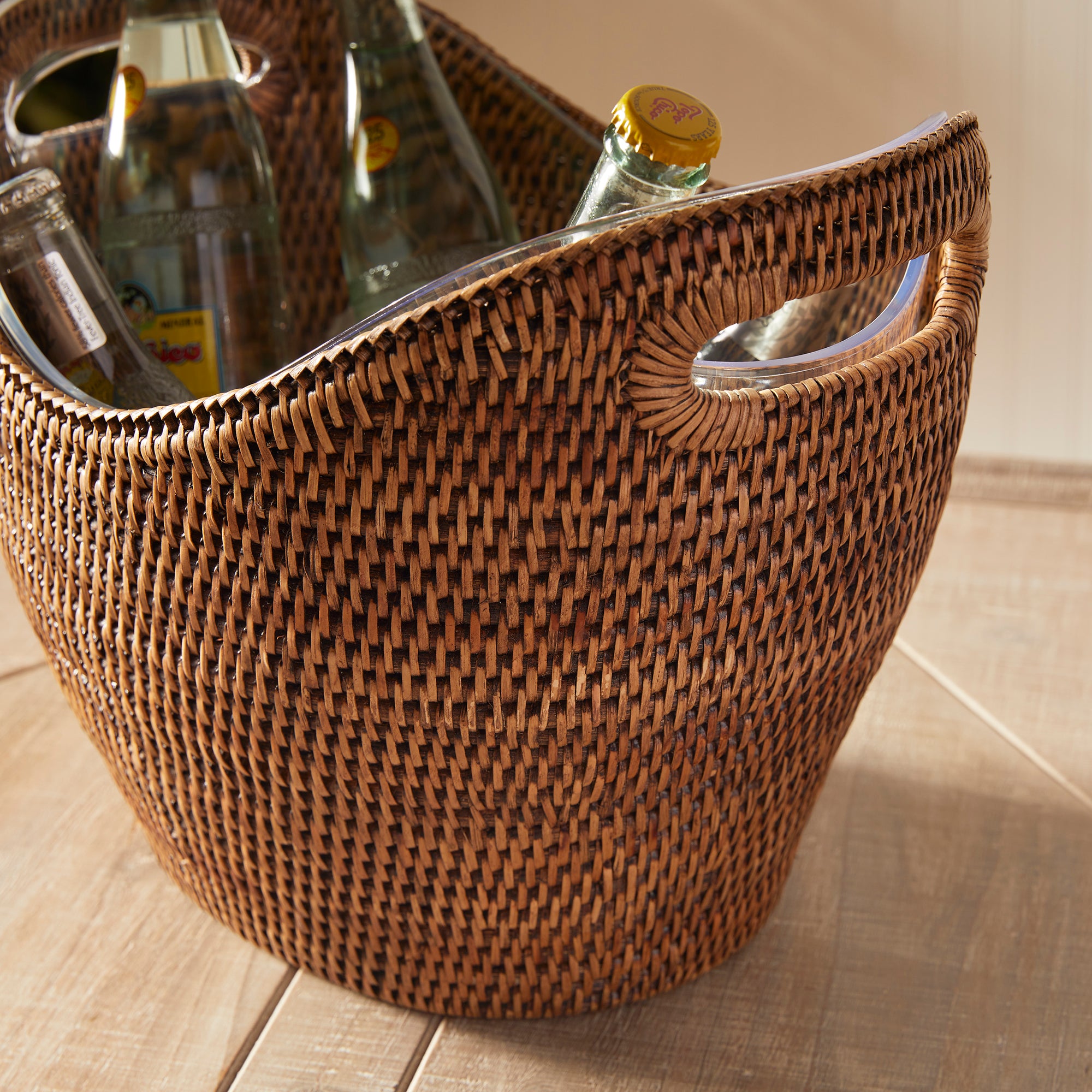 Burma Rattan Beverage Tub Large - View 3