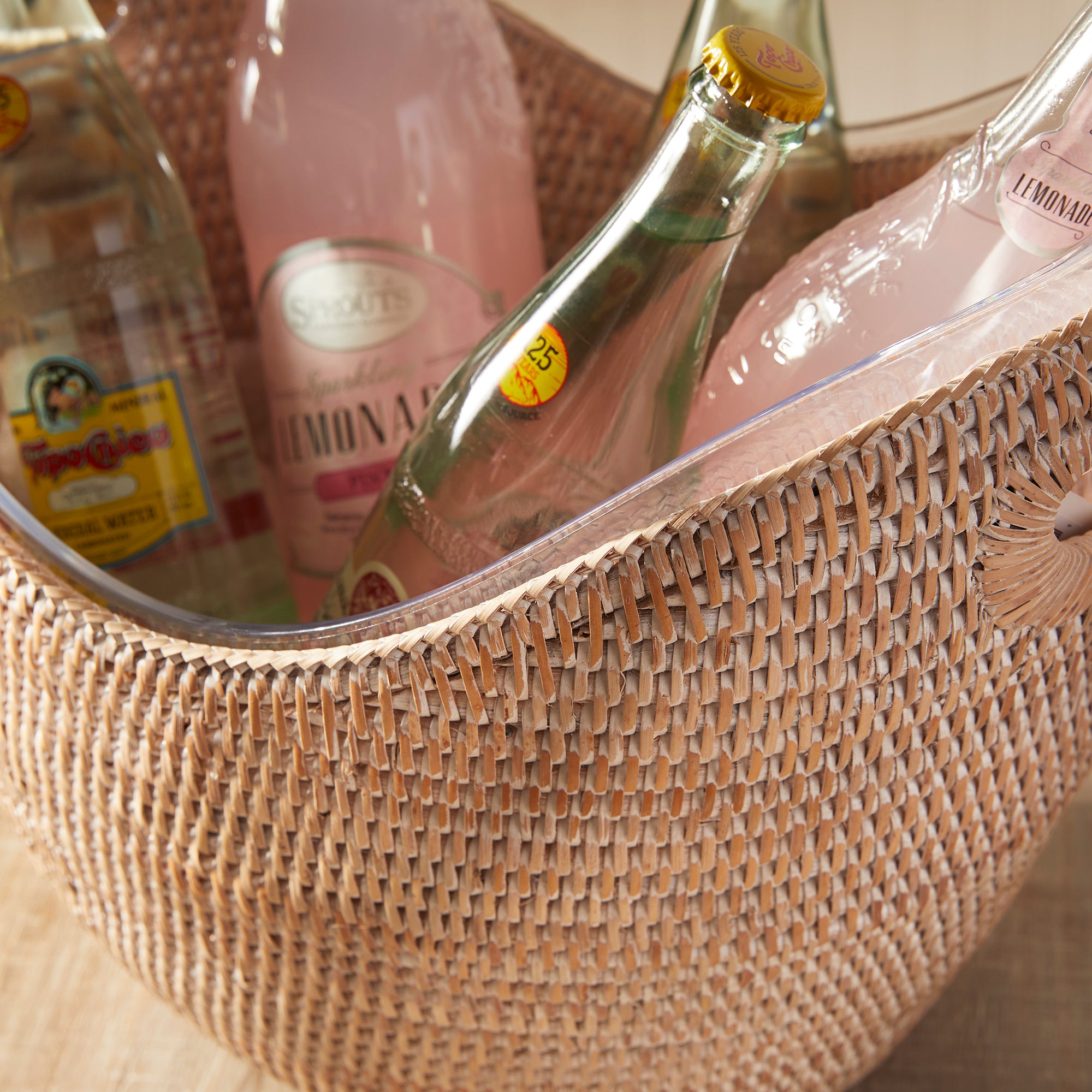 Burma Rattan Beverage Tub Large - View 3