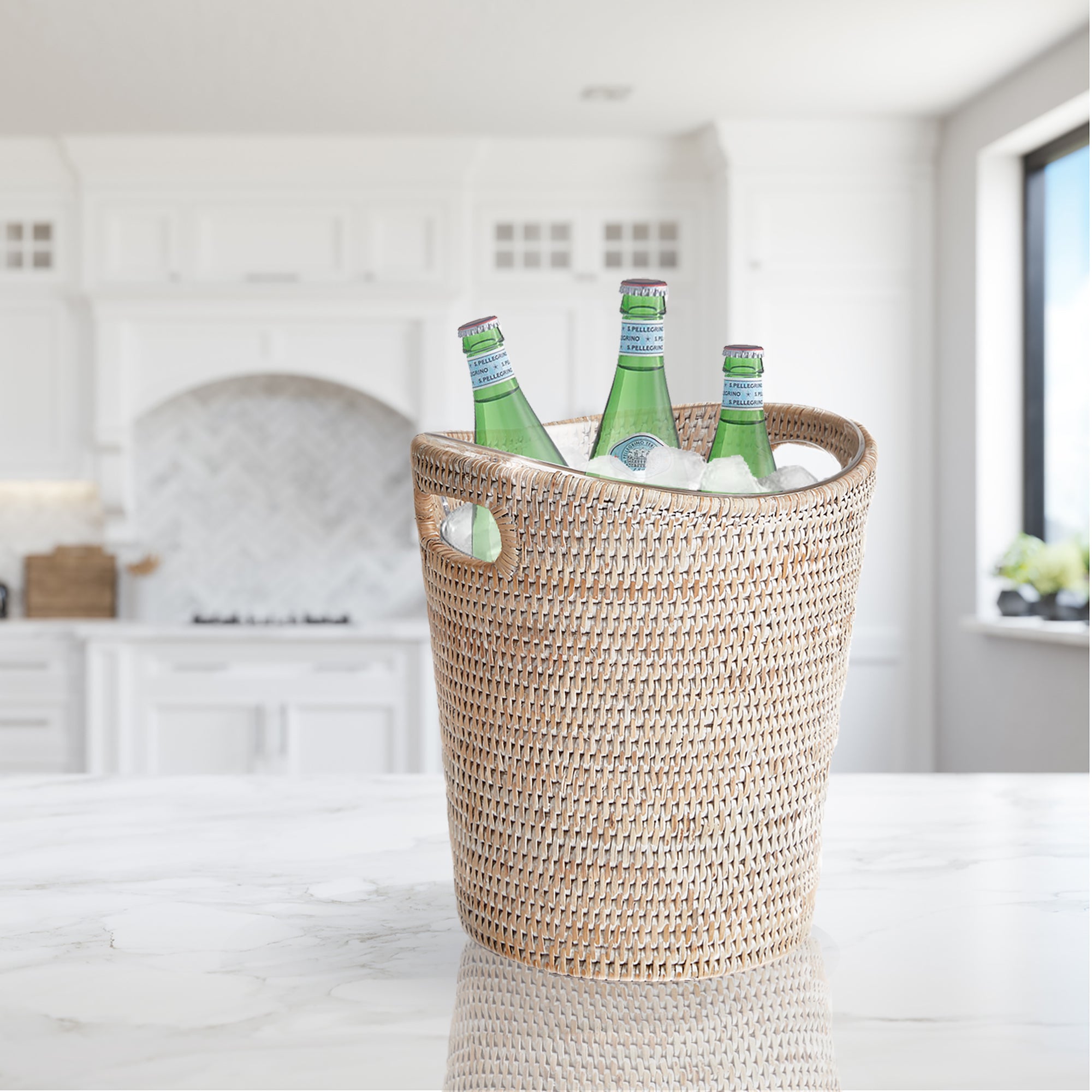Burma Rattan Beverage Tub Small - View 2