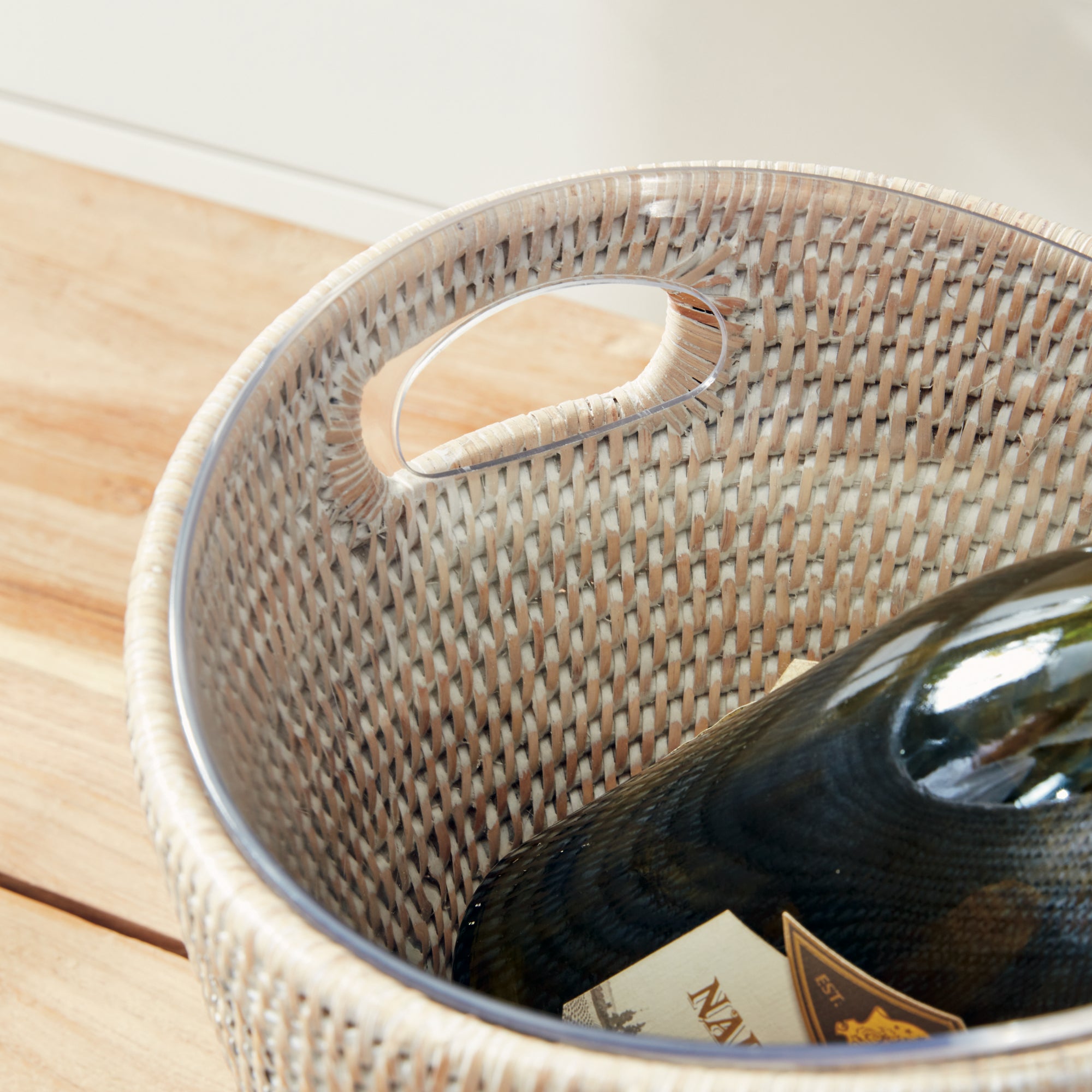 Burma Rattan Beverage Tub Small - View 4